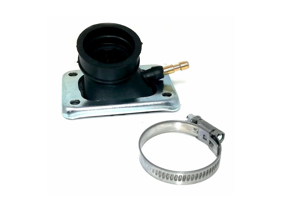 Pipe d'admission souple Barikit pour carburateur type PWK 21 à 28mm Derbi Euro2 / Euro3
