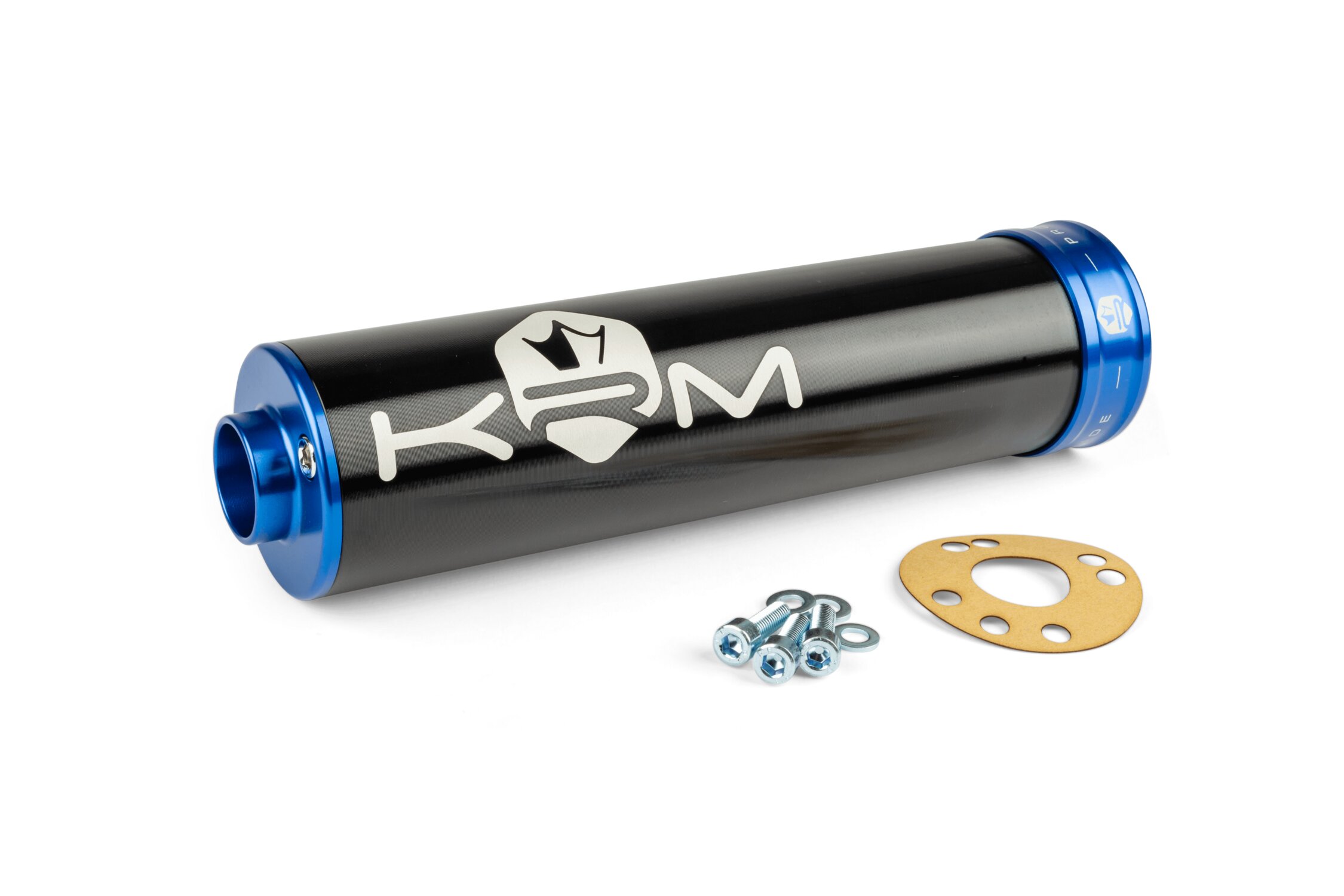 Silenziatore KRM 70 - 90 nero / blu scuro