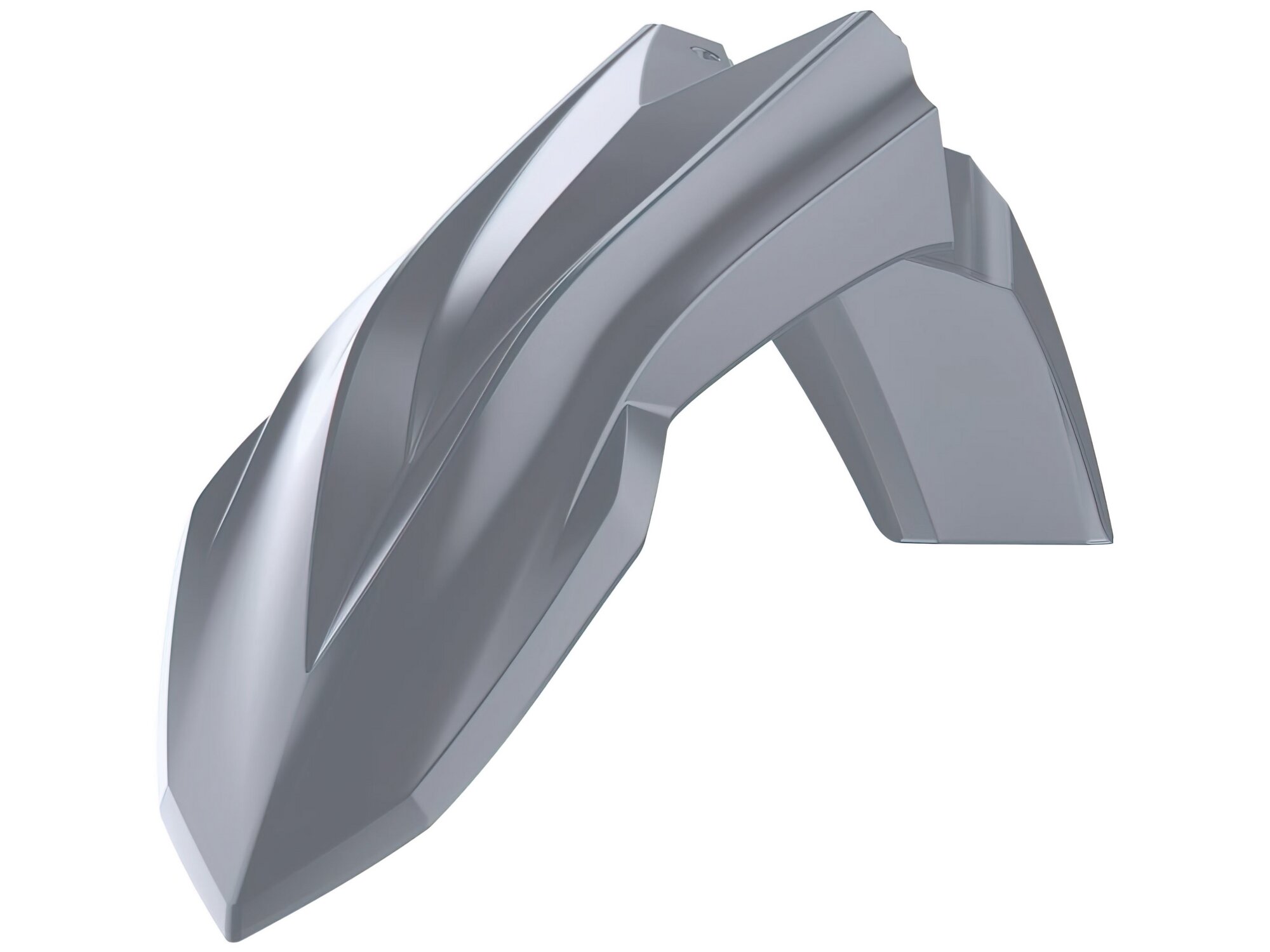 Polisport 8585200003 - Parafango Anteriore Replica Oem Realizzato In Plastica Lucida Durevole E Resistente Compatibile Con Le Moto Beta In Colore Nardo Grigio-image