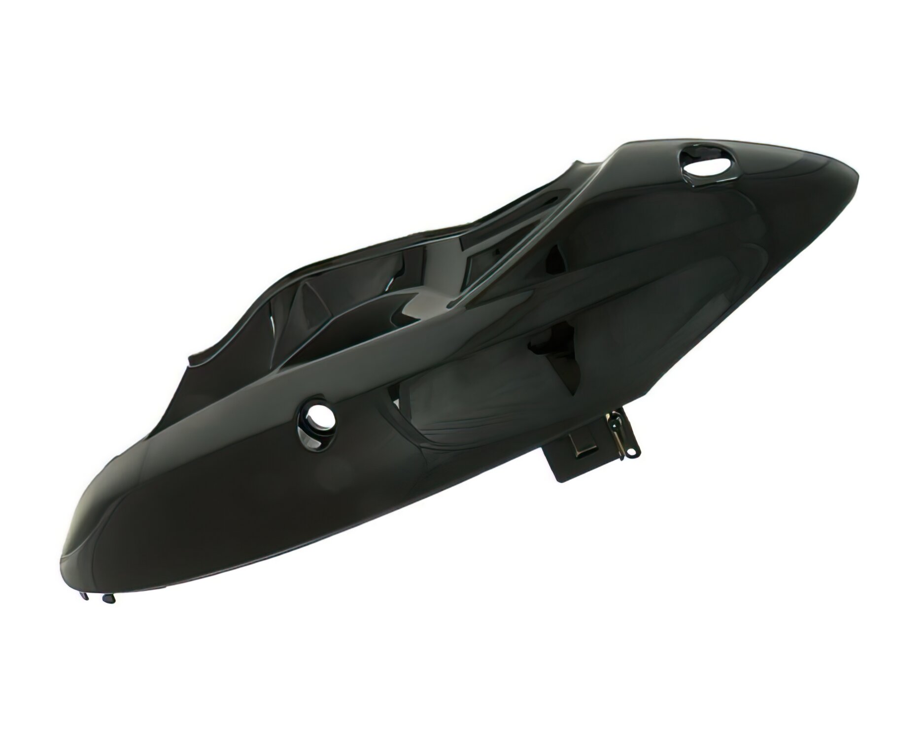 Coque arrière gauche supérieur noir QT-9