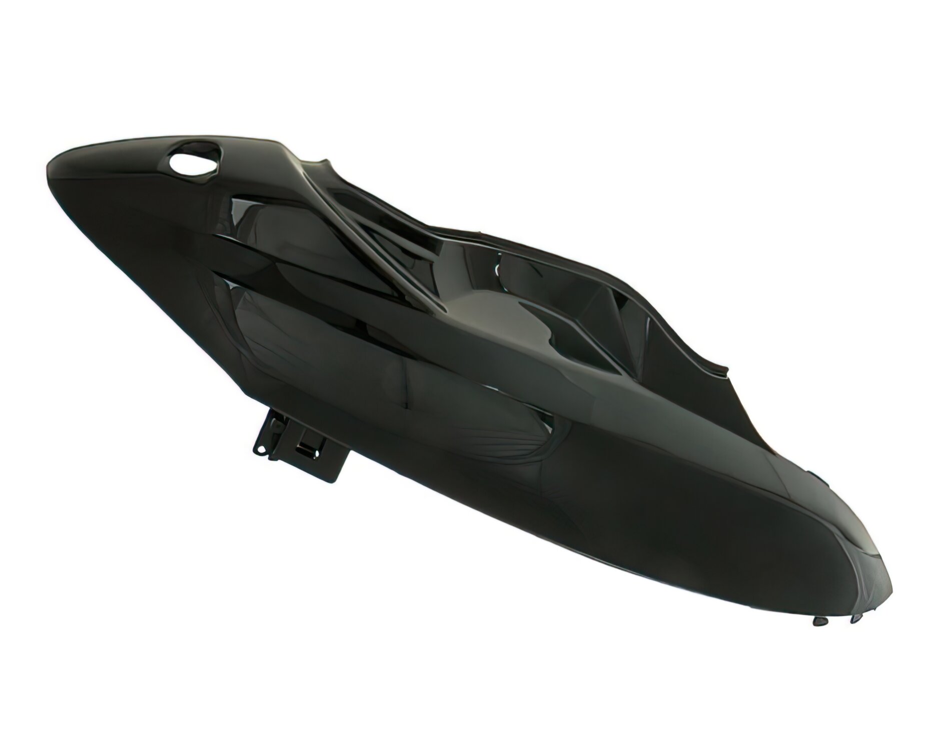 Coque arrière droit supérieur noir QT-9