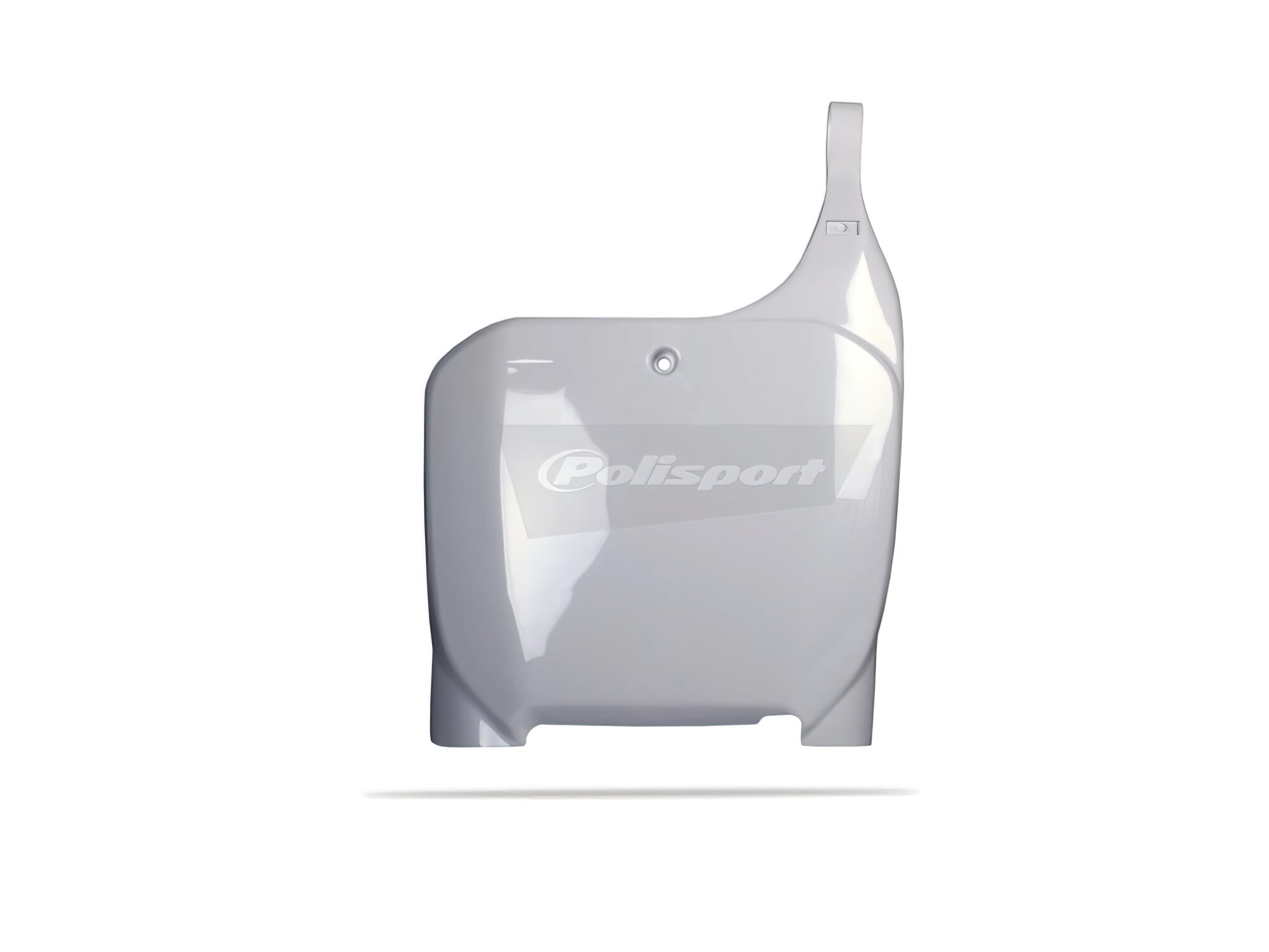 Polisport 8657000001 - Tabella Portanumero Replica Oem Realizzata In Plastica Lucida Resistente E Durevole Compatibile Con Le Moto Honda In Colore Bianco-image