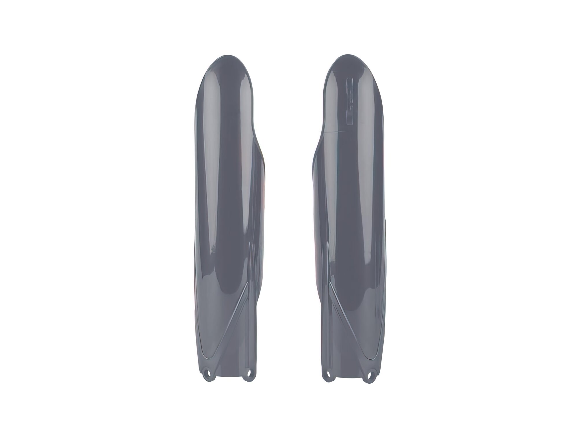 Polisport 8352000007 - Set Di Protezioni Forcella In Polipropilene Antiurto Senza Bulloneria Compatibile Con Le Moto Yamaha In Colore Nardo Grigio-image