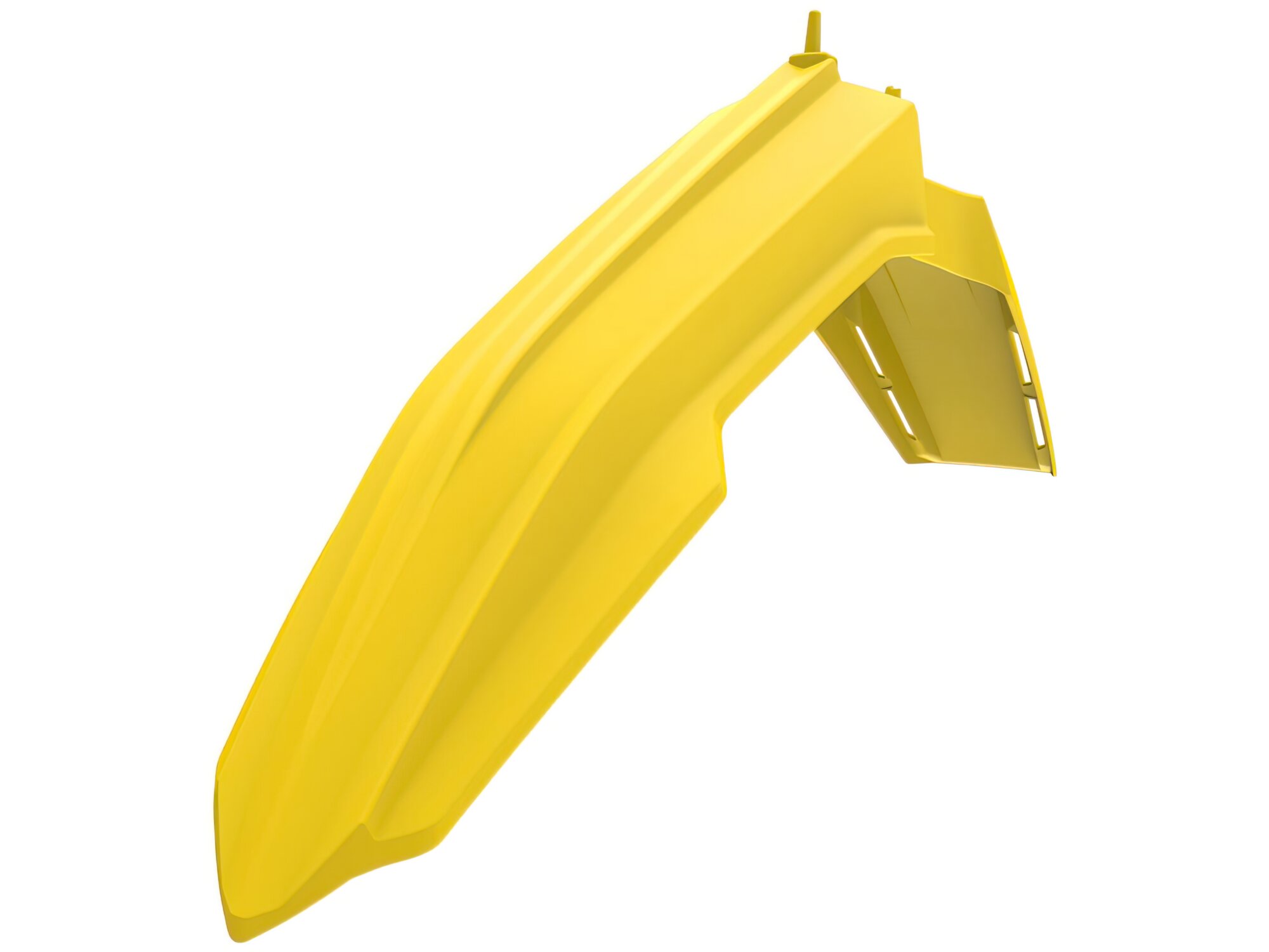 Polisport 8576800001 - Parafango Anteriore Replica Oem Realizzato In Plastica Lucida Durevole E Resistente Compatibile Con Le Moto Suzuki In Colore Giallo-image