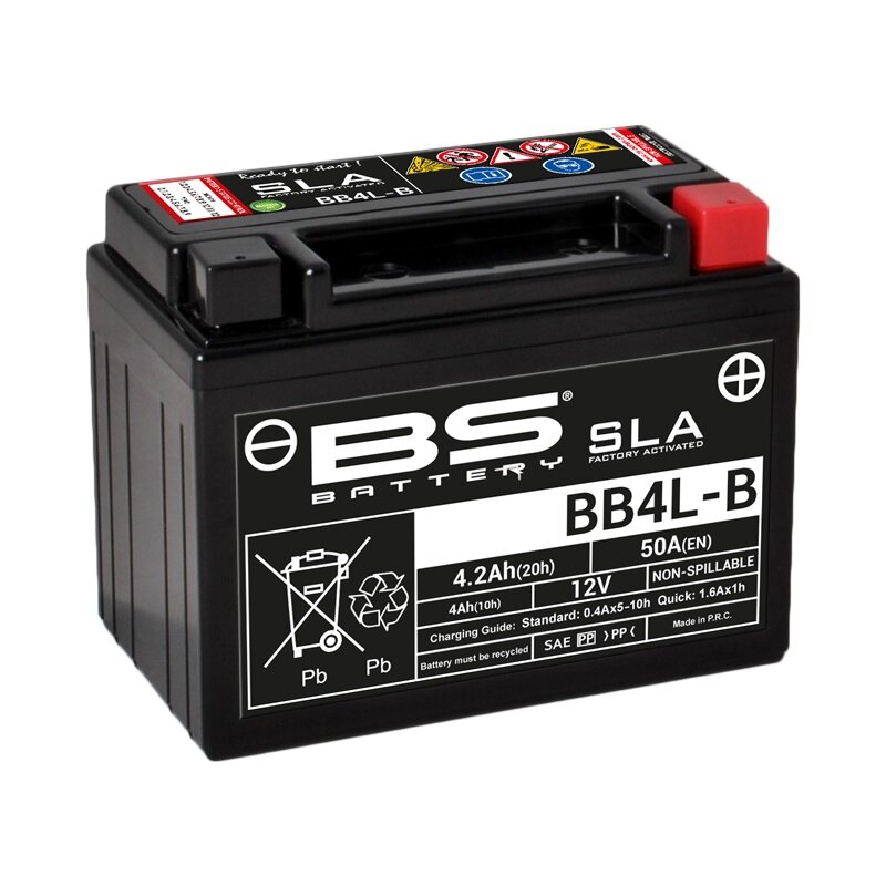 Batterie BS Battery BB4L-B 12V 4,2Ah SLA activÃ©e usine