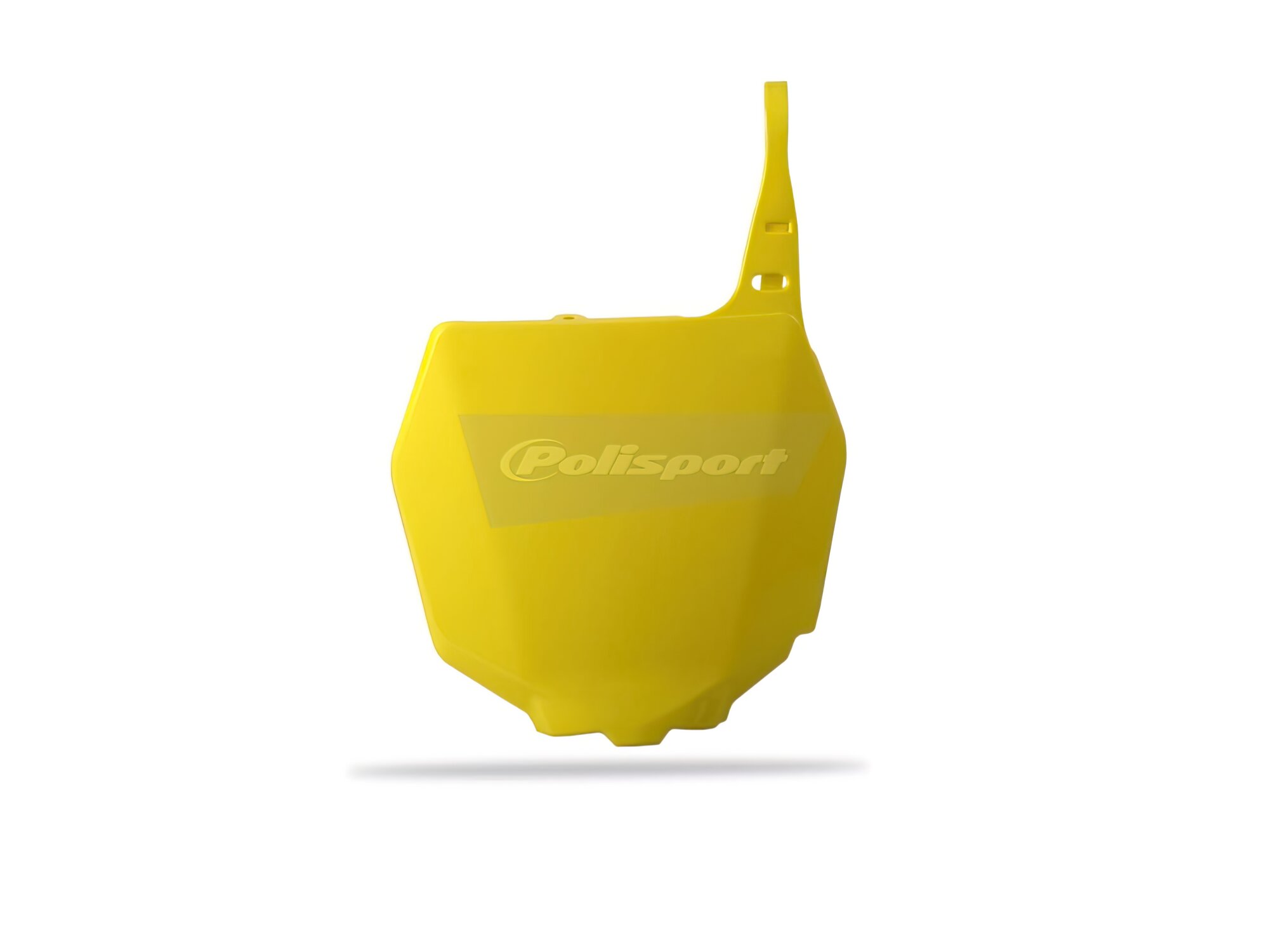 Polisport 8660400002 - Tabella Portanumero Replica Oem Realizzata In Plastica Lucida Resistente E Durevole Compatibile Con Le Moto Suzuki In Colore Giallo-image
