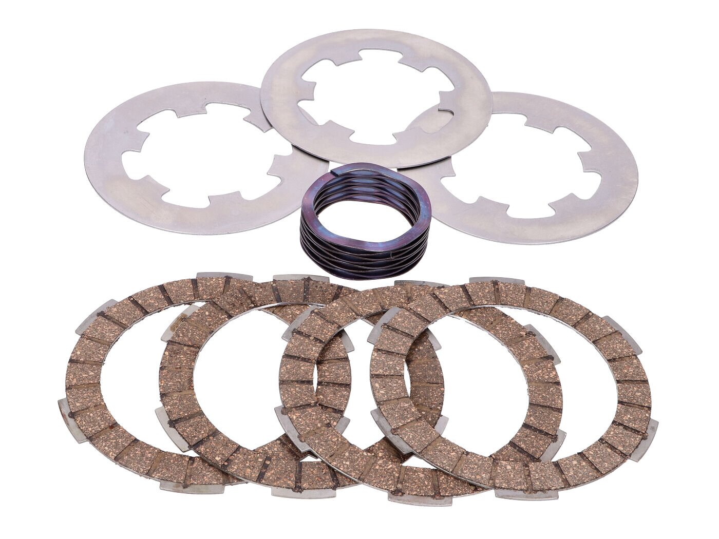 Disques et ressort d'embrayage Polini Evolution Vespa 50 - 125
