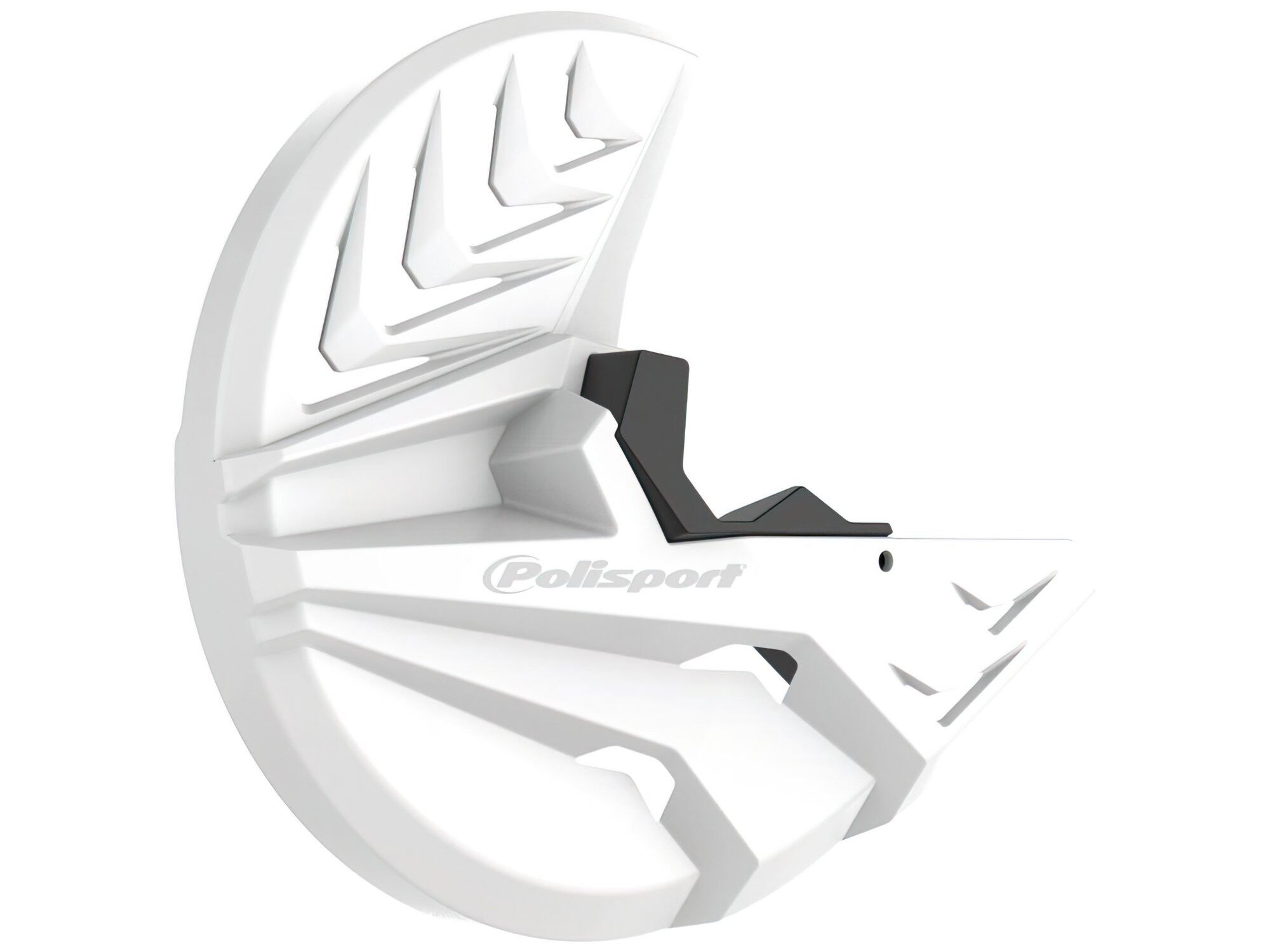 Polisport 8155600002 - Protezione Disco E Forcella Inferiore In Polipropilene Resistente Agli Urti E All'abrasione Compatibile Con Le Moto Gas Gas A Colori Bianco-image