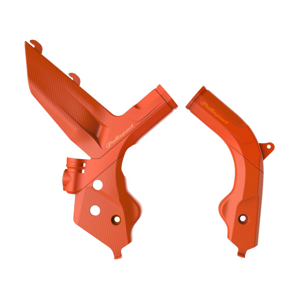 Polisport 8472900002 - Set Di Piastre Paramotore In Plastica Durevole E Resistente Agli Urti Compatibile Con Le Moto Ktm In Colore Arancio-image