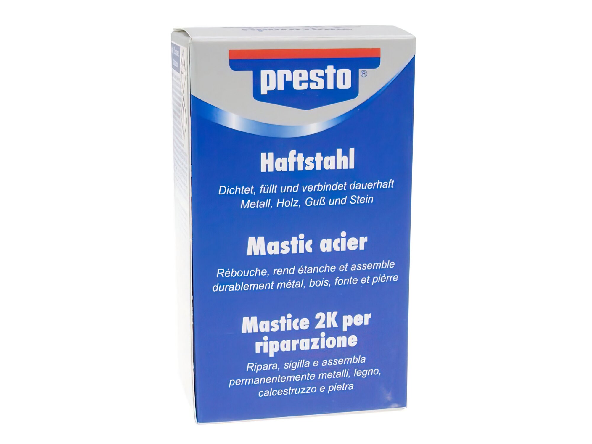 Presto Résine métal bi composants 2k 125g