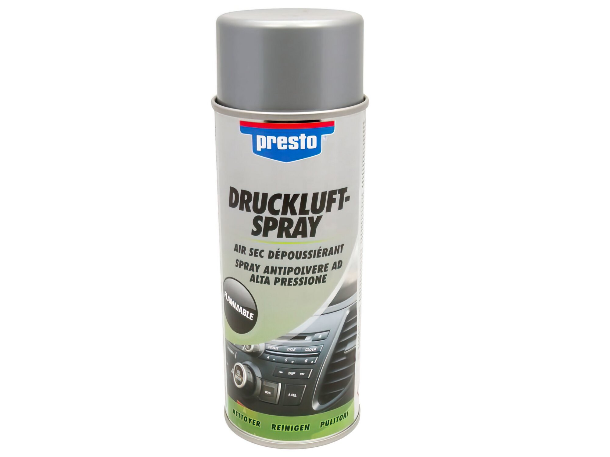 Spray air comprimé Presto 400ml (Aérosol)