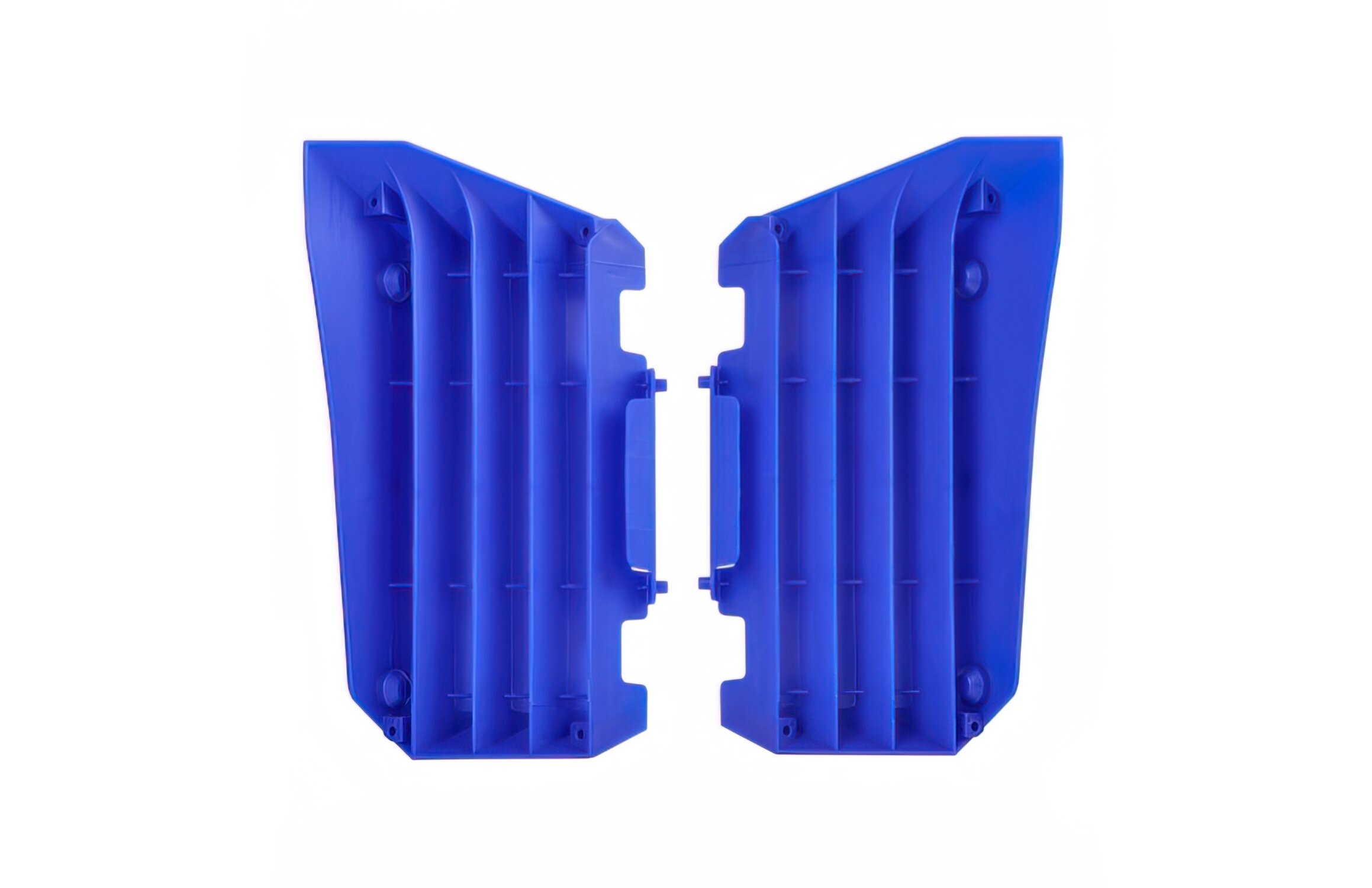 Polisport 8458100002 - Set Di Griglie Per Radiatore In Polipropilene Resistente E Durevole Senza Hardware Compatibile Con Le Moto Yamaha In Colore Blu-image