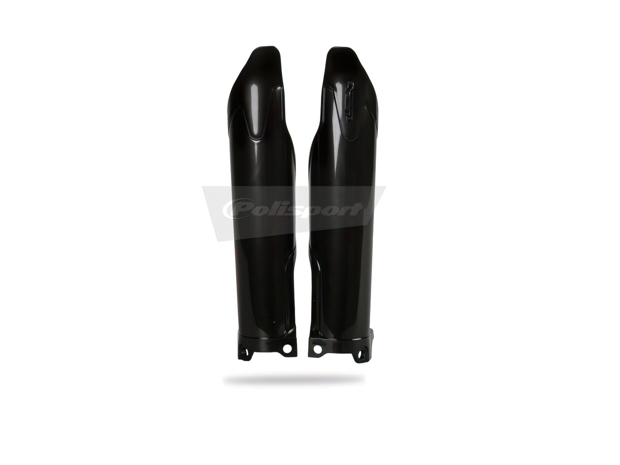 Polisport 8351800002 - Set Di Protezioni Forcella In Polipropilene Antiurto Senza Bulloneria Compatibile Con Le Moto Kawasaki In Colore Nero-image