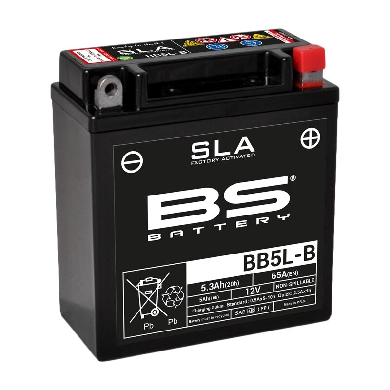 Batterie BS Battery BB5L-B 12V 5,3Ah SLA activÃ©e usine