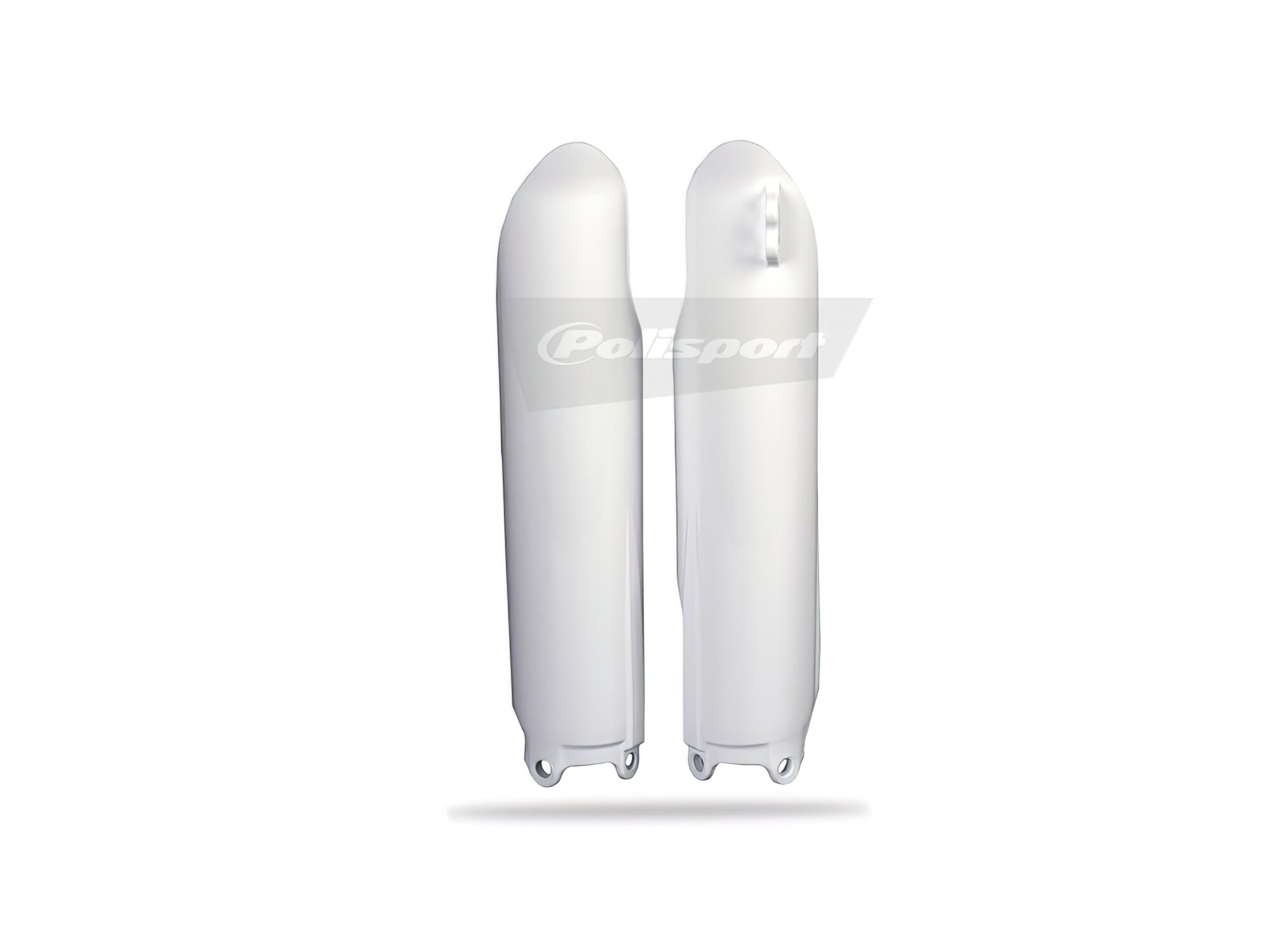 Polisport 8351400001 - Set Di Protezioni Forcella In Polipropilene Antiurto Senza Bulloneria Compatibile Con Le Moto Yamaha In Colore Bianco-image
