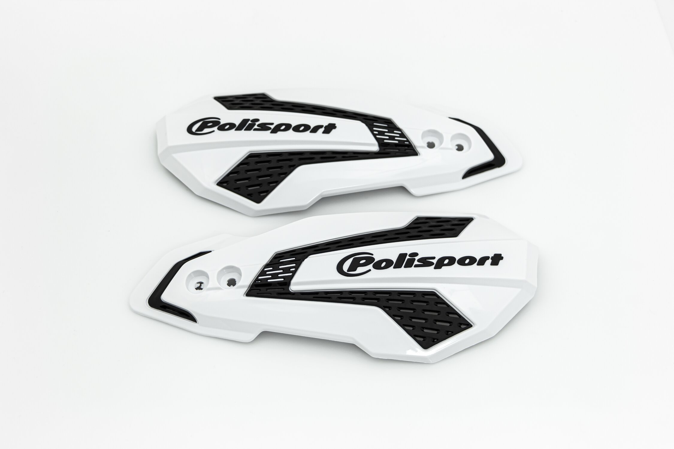 Coques de Remplacement de ProtÃ¨ge-Mains POLISPORT MX Flow Blanc / Noi