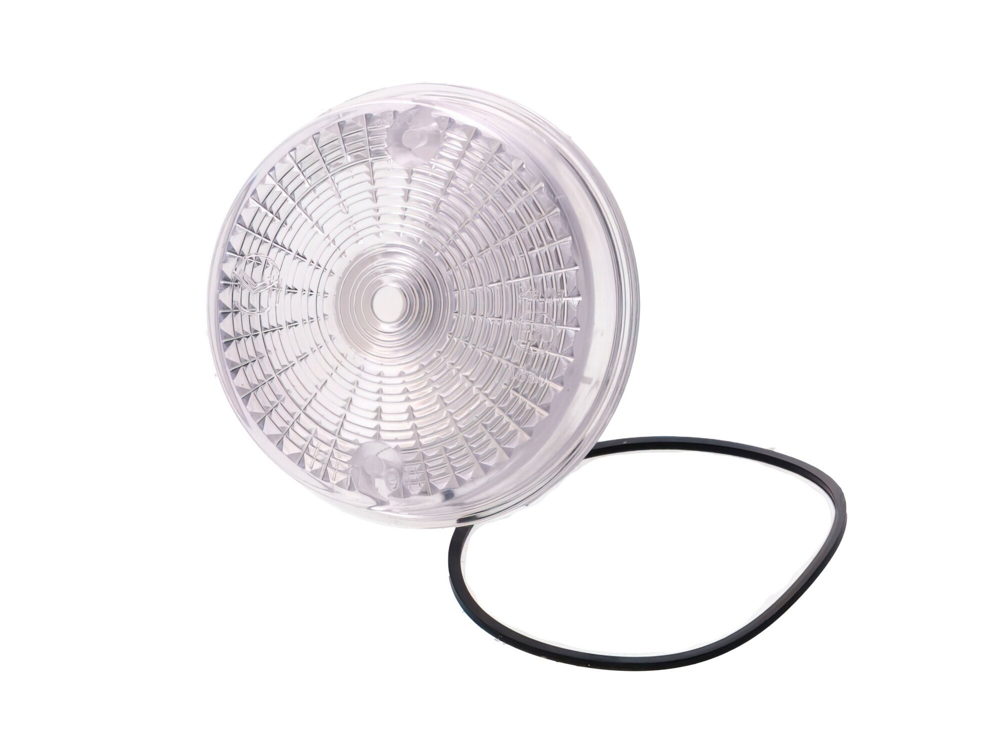 Standard Parts Verre des clignotants arrière 80mm blanc Simson S50 / S51 / S70 / SR50 / SR80 / MZ TS 250 / ETZ 125 / ETZ 150 / ETZ 250