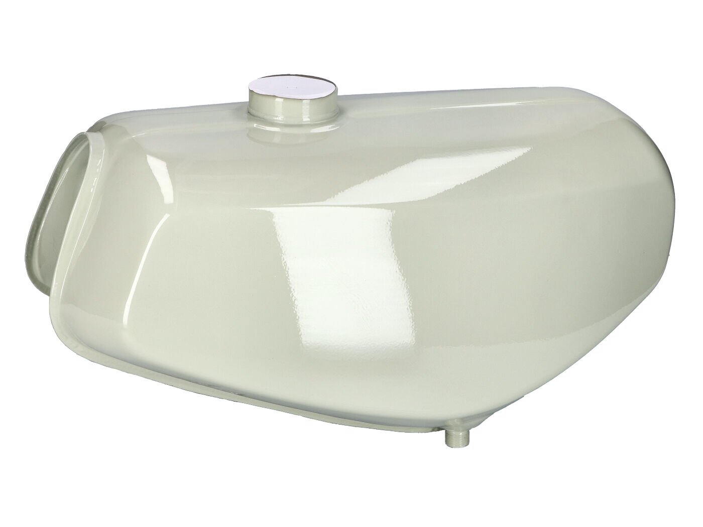 Réservoir d'essence blanc atlas Simson S51