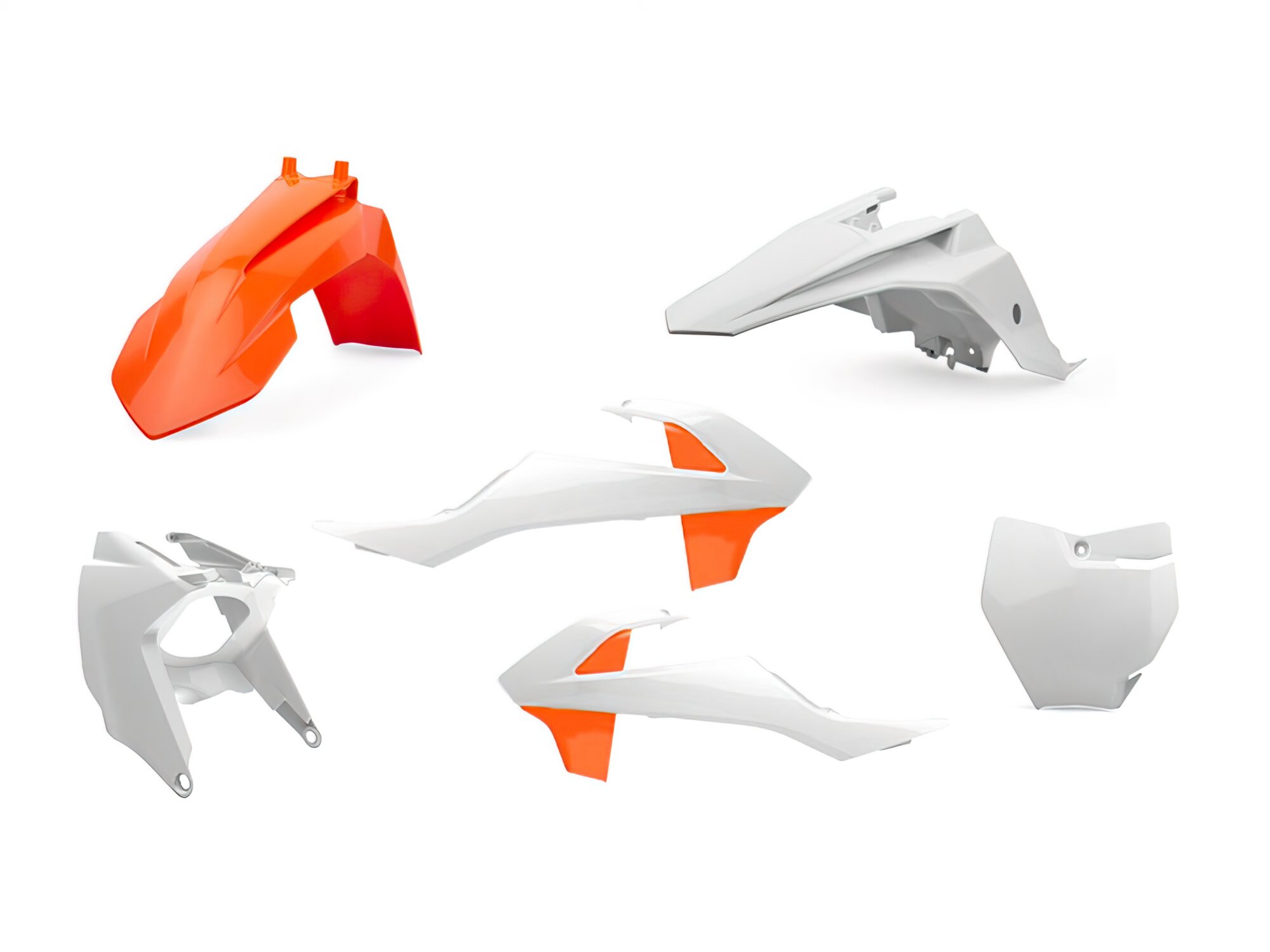 Polisport 90805 Mx Plastic Replica Kit Per Chi Cerca La Qualità Oem Per Moto Ktm In Colore Oem-image