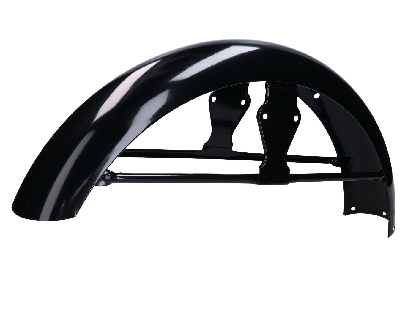 Garde boue avant Simson S51 renforcé Noir