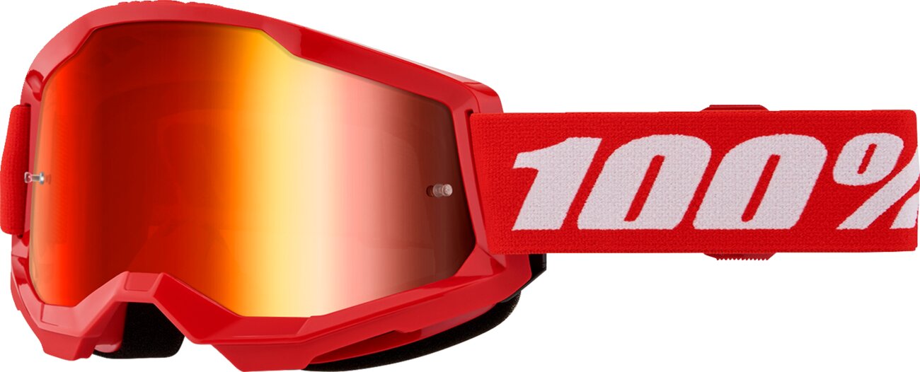 Masque 100% Strata 2 rouge écran rouge miroir