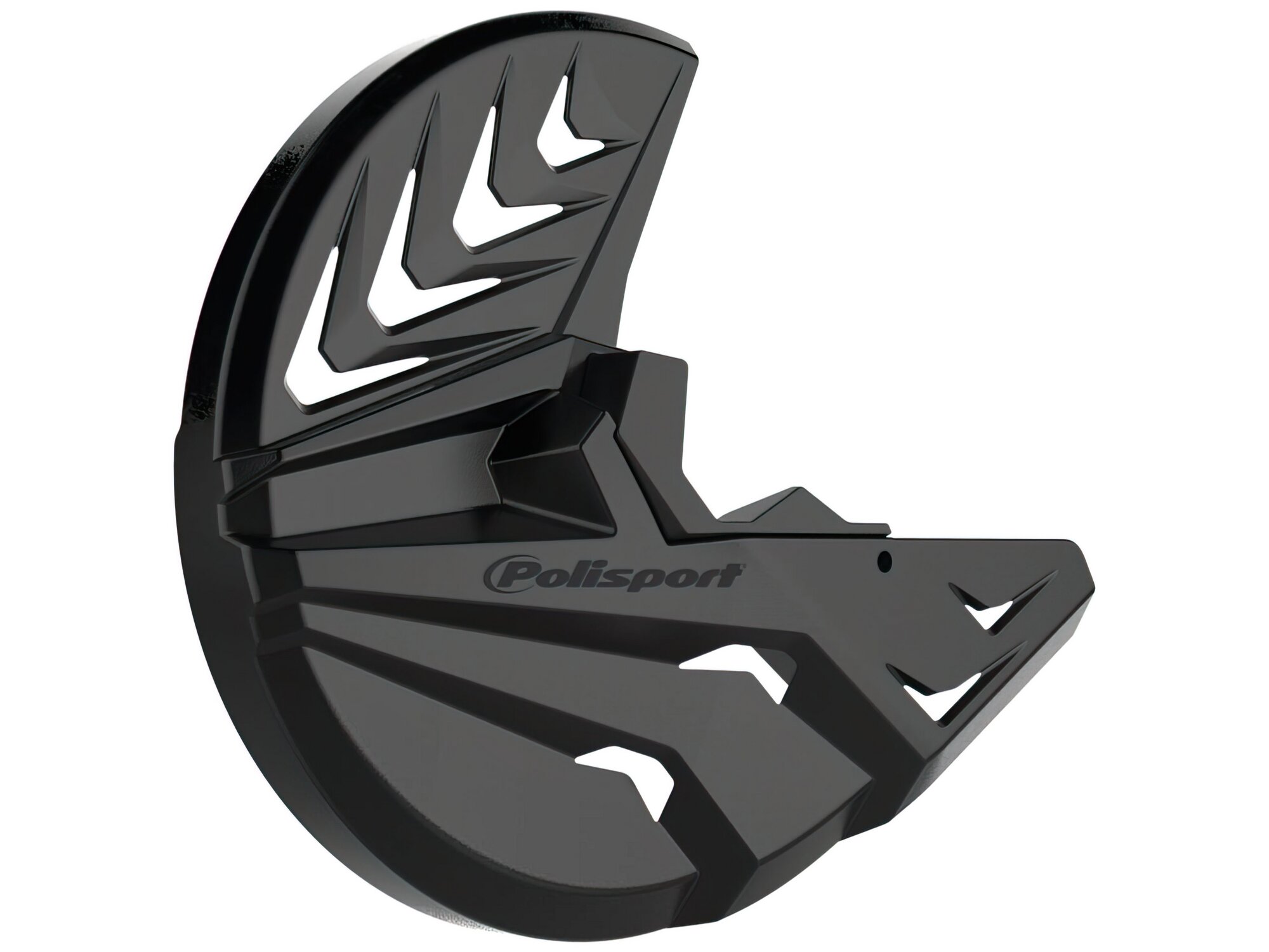 Polisport 8155600001 - Protezione Disco E Forcella Inferiore In Polipropilene Resistente Agli Urti E All'abrasione Compatibile Con Le Moto Gas Gas A Colori Nero-image