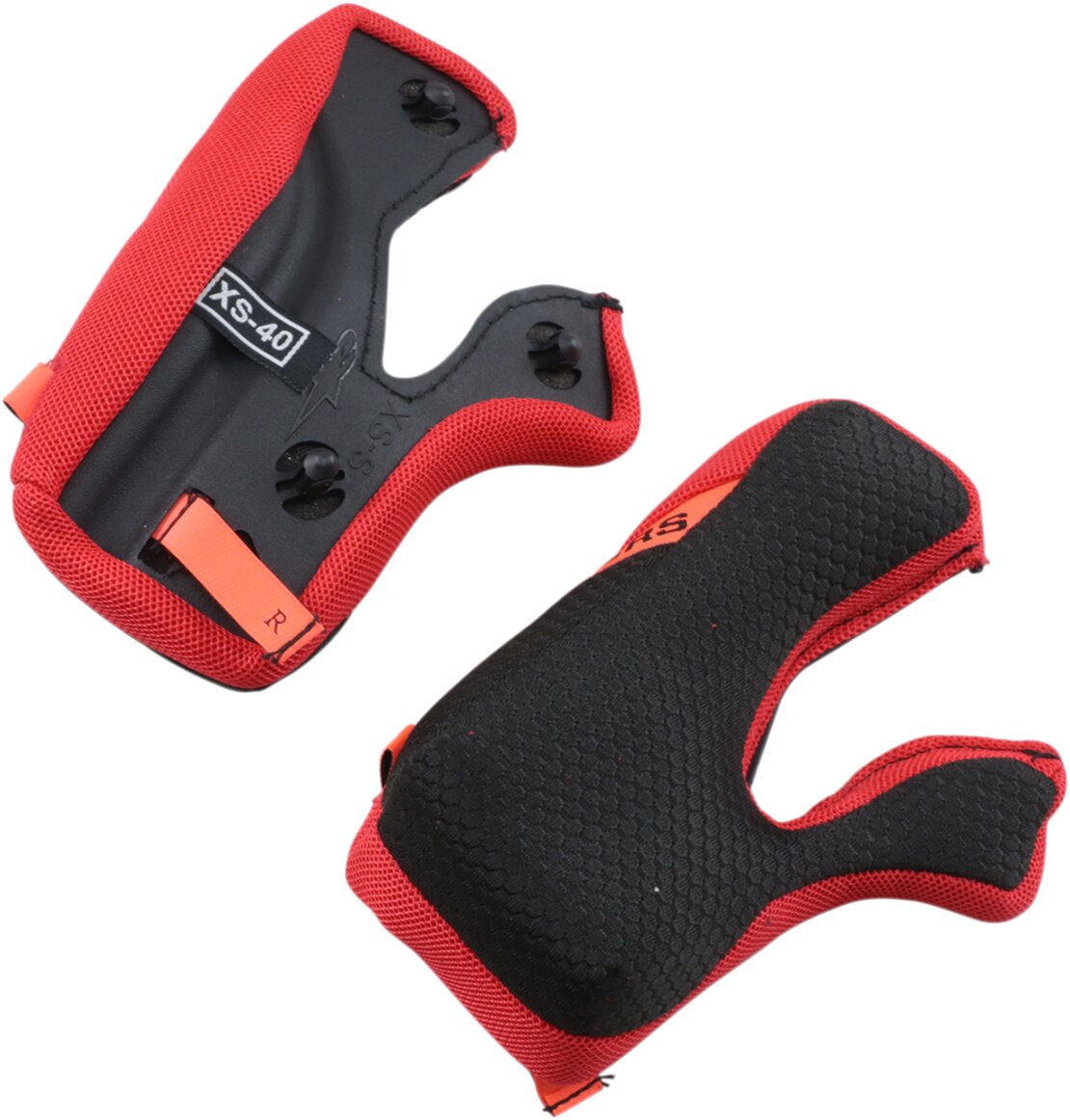 Mousses de joues + 5mm casque Alpinestars SM8 / SM10 L