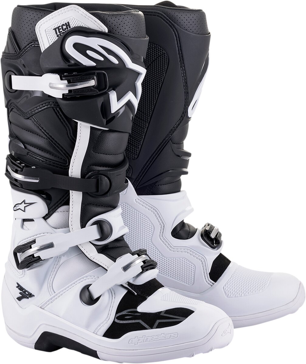 Bottes Alpinestars Tech 7 blanc / noir 49