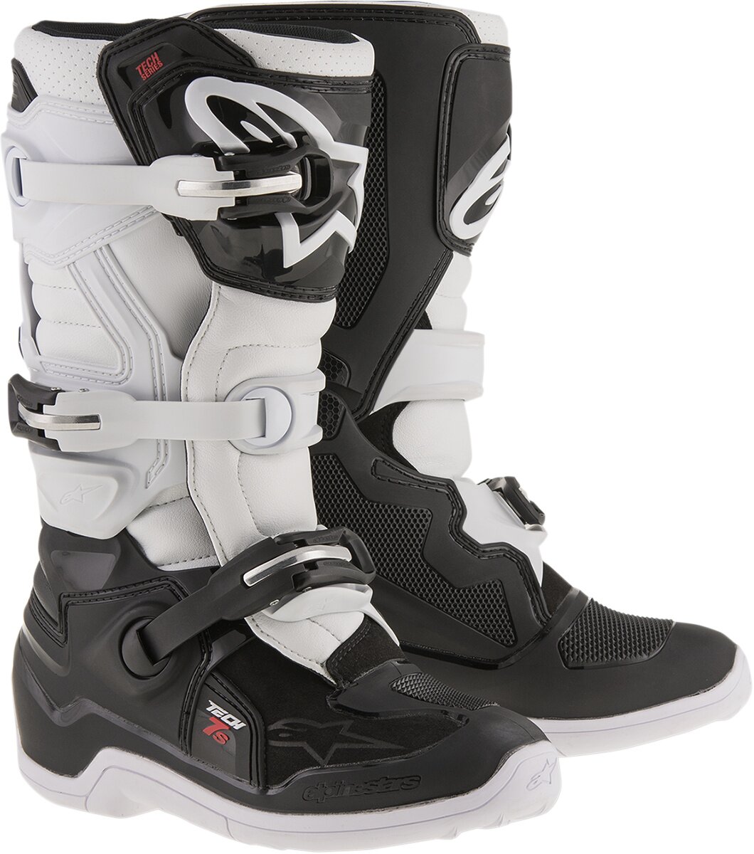 Bottes Alpinestars Tech 7S noir / blanc 42