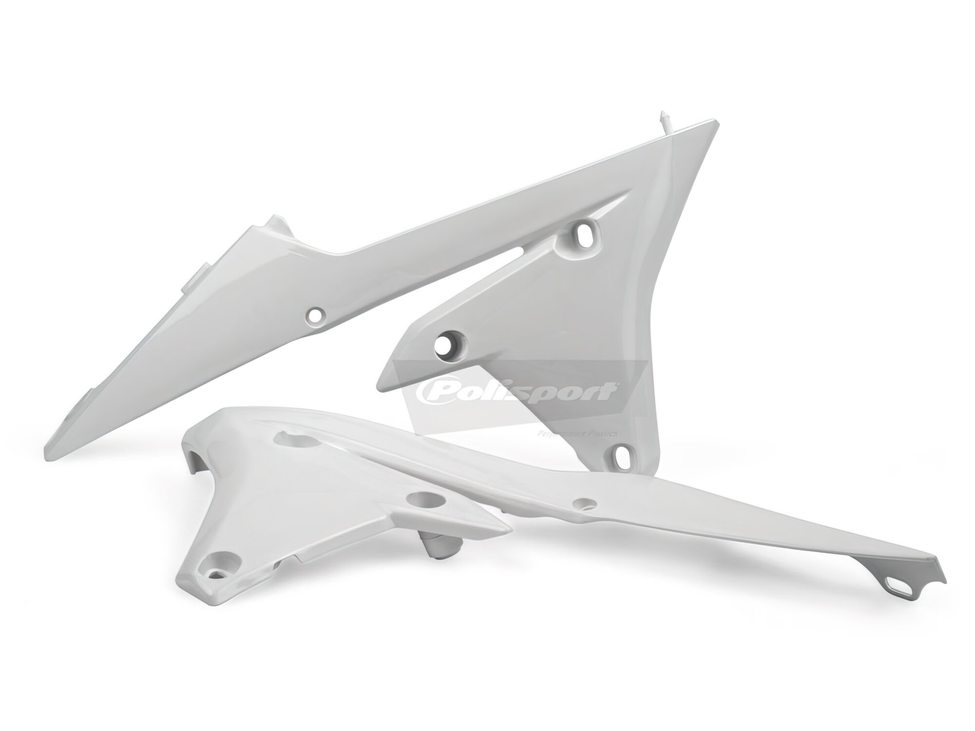 Polisport 8417200002 - Copriradiatore Robusti E Durevoli Compatibile Con Le Moto Yamaha A Colori Bianco-image