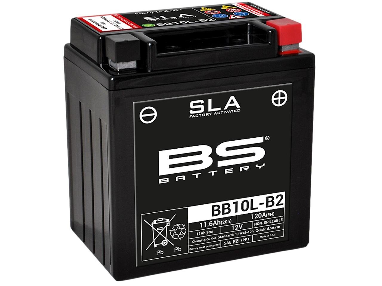 BS Battery Batterie SLA BB10L-B2 12V - 11,6Ah