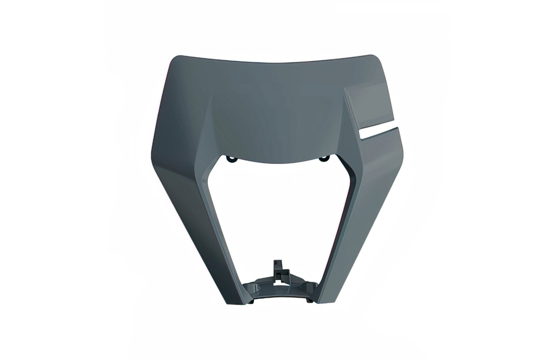 Plastique Plaque Phare POLISPORT Type Origine Gris Nardo - KTM EXCÂ /