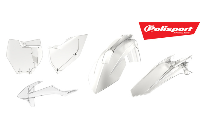 Kit plastique Polisport transparent KTM SX / SX-F