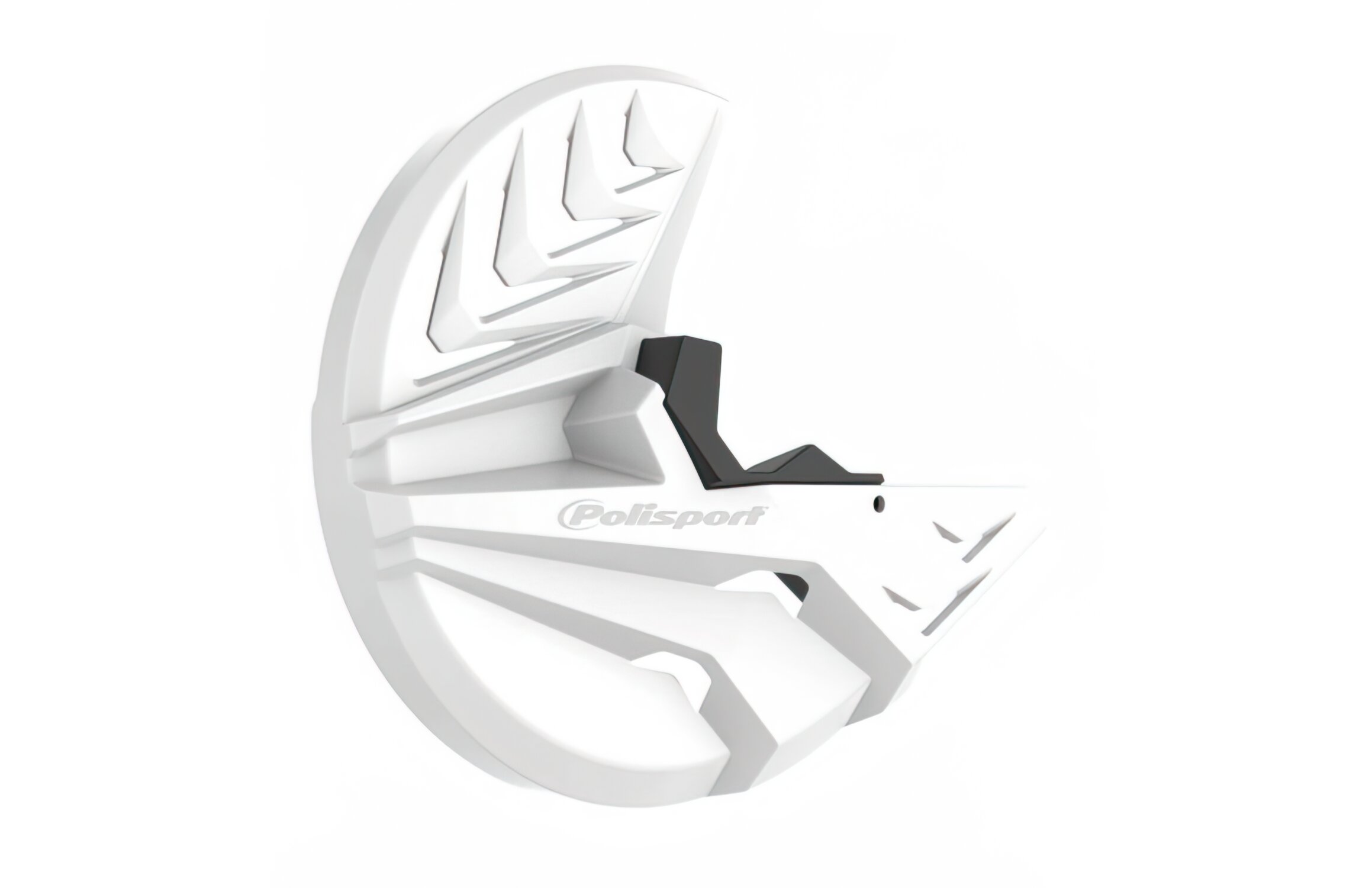 Polisport 8157000002 - Protezione Disco E Forcella Inferiore In Polipropilene Resistente Agli Urti E All'abrasione Compatibile Con Le Moto Beta A Colori Bianco-image