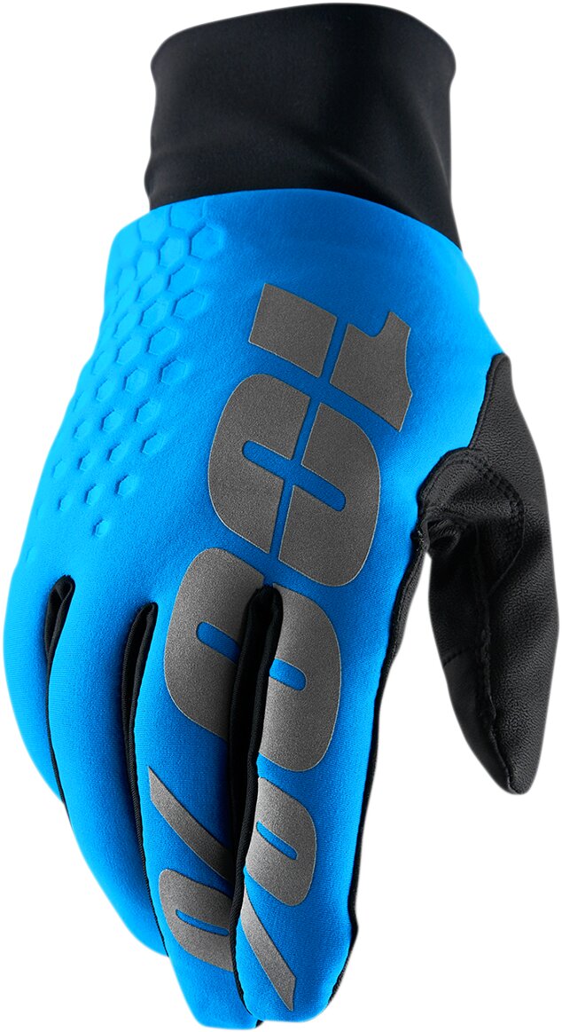 Gants 100% Brisker Hydromatic bleu XXL