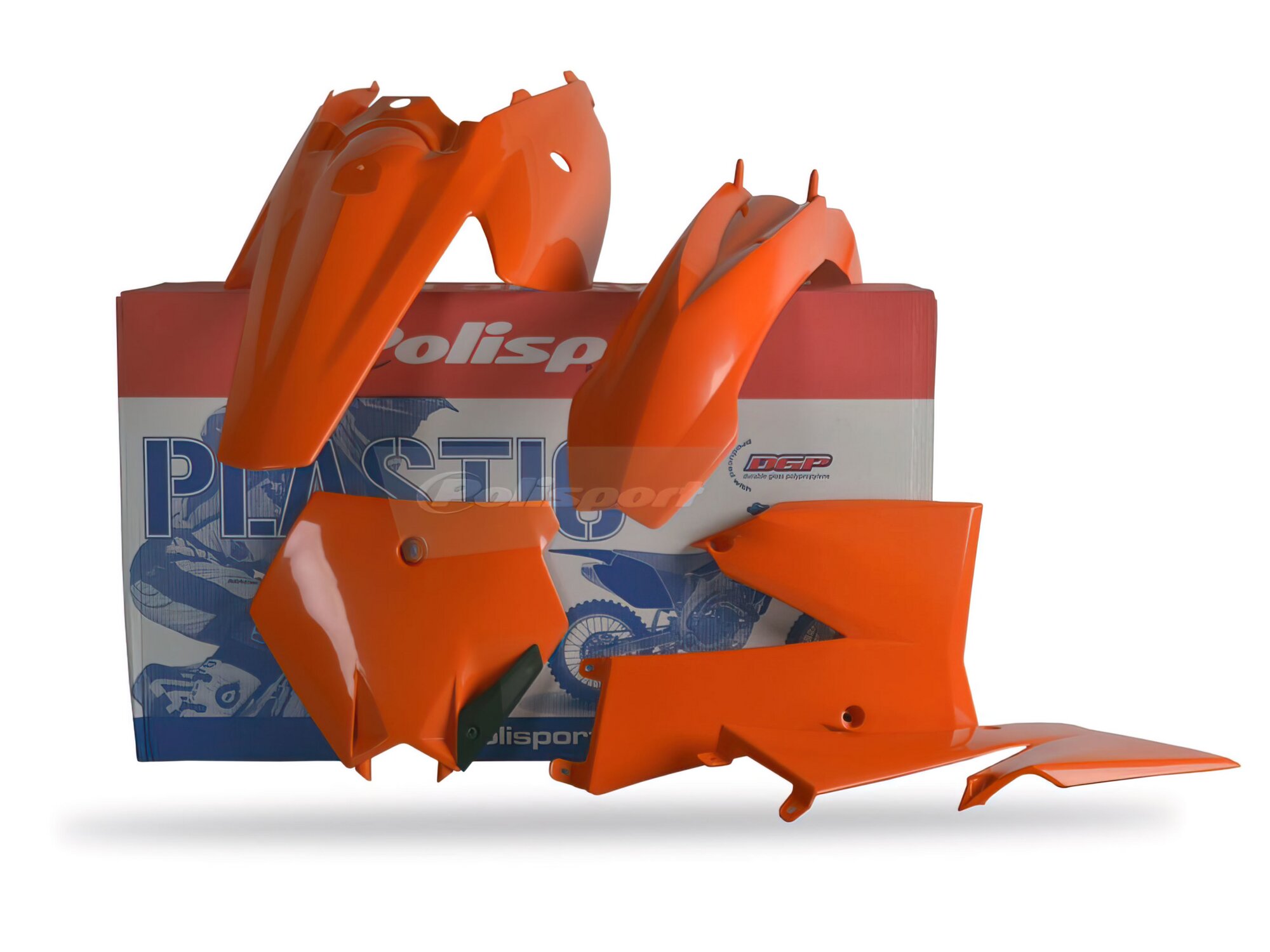 Polisport 90131 - Polisport Mx Plastic Replica Kit Per Chi Cerca La Qualità Oem Per Moto Ktm In Colore Oem-image