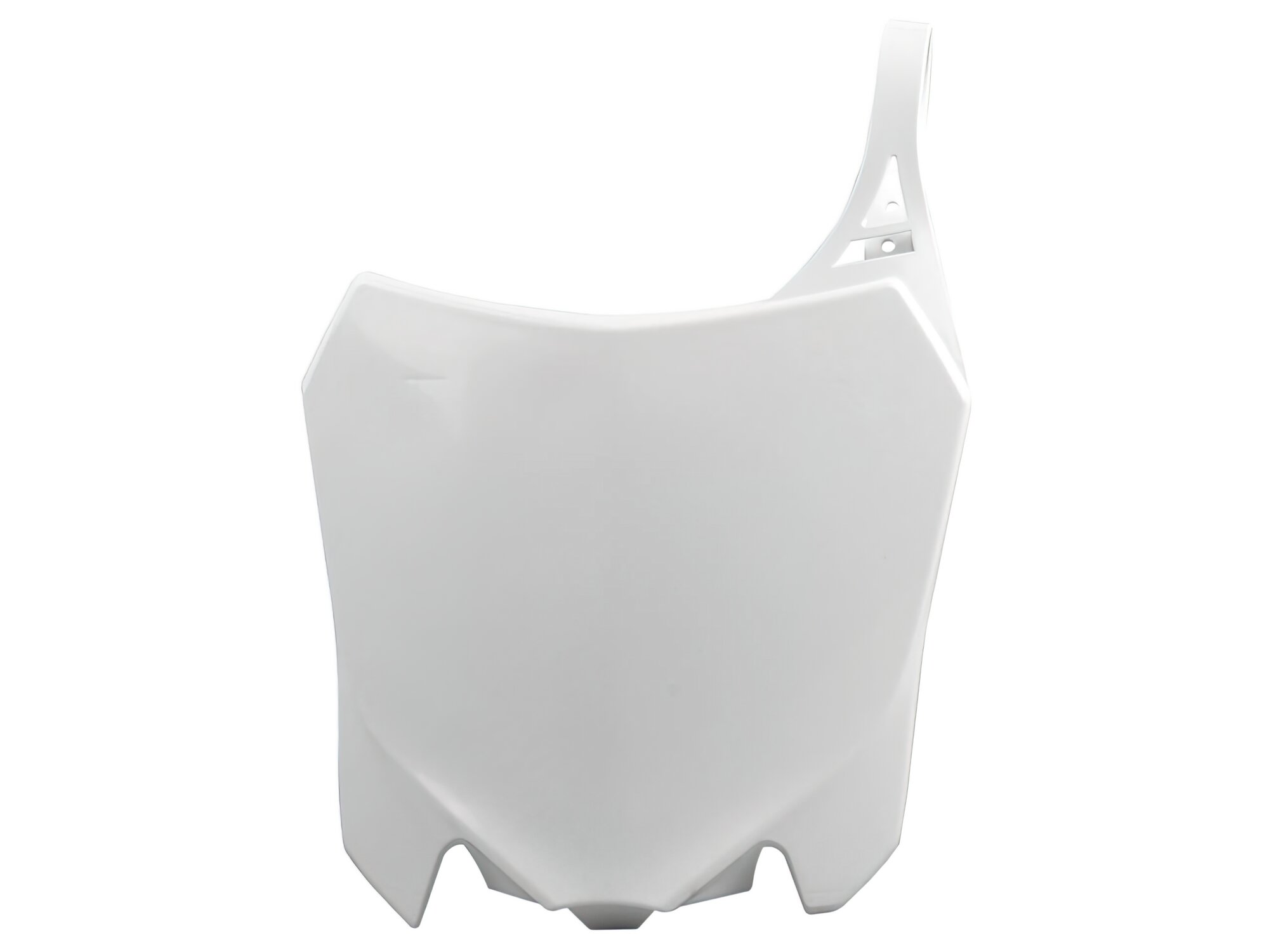 Polisport 8659400002 - Tabella Portanumero Replica Oem Realizzata In Plastica Lucida Resistente E Durevole Compatibile Con Le Moto Honda In Colore Bianco