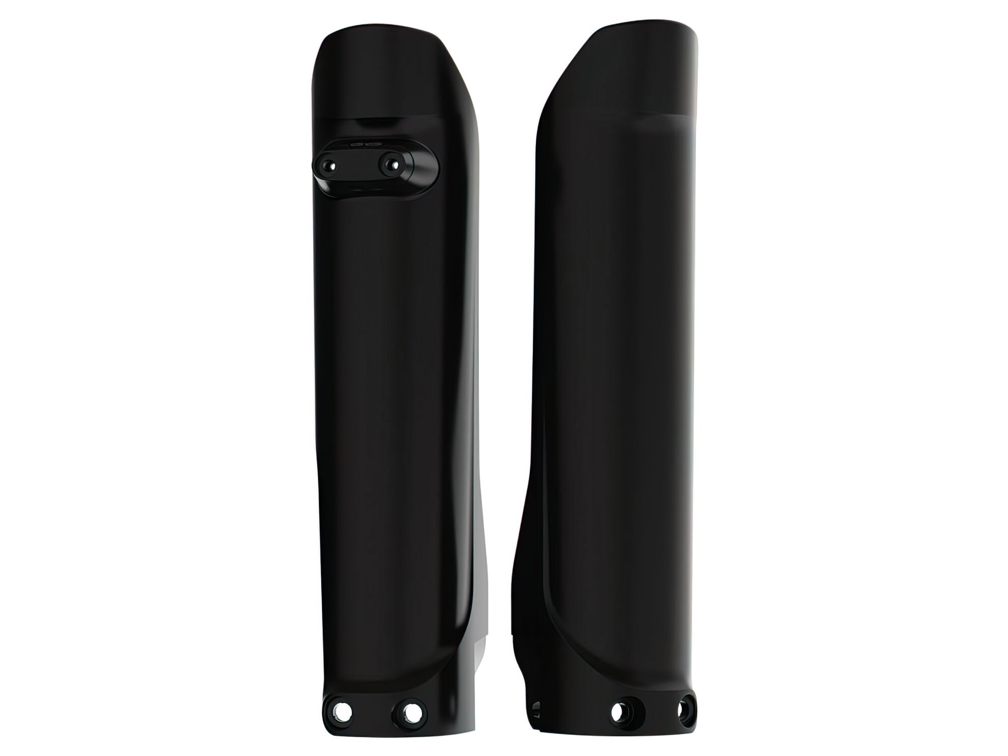 Polisport 8398900002 - Set Di Protezioni Forcella In Polipropilene Antiurto Senza Bulloneria Compatibile Con Le Moto Husqvarna In Colore Nero-image