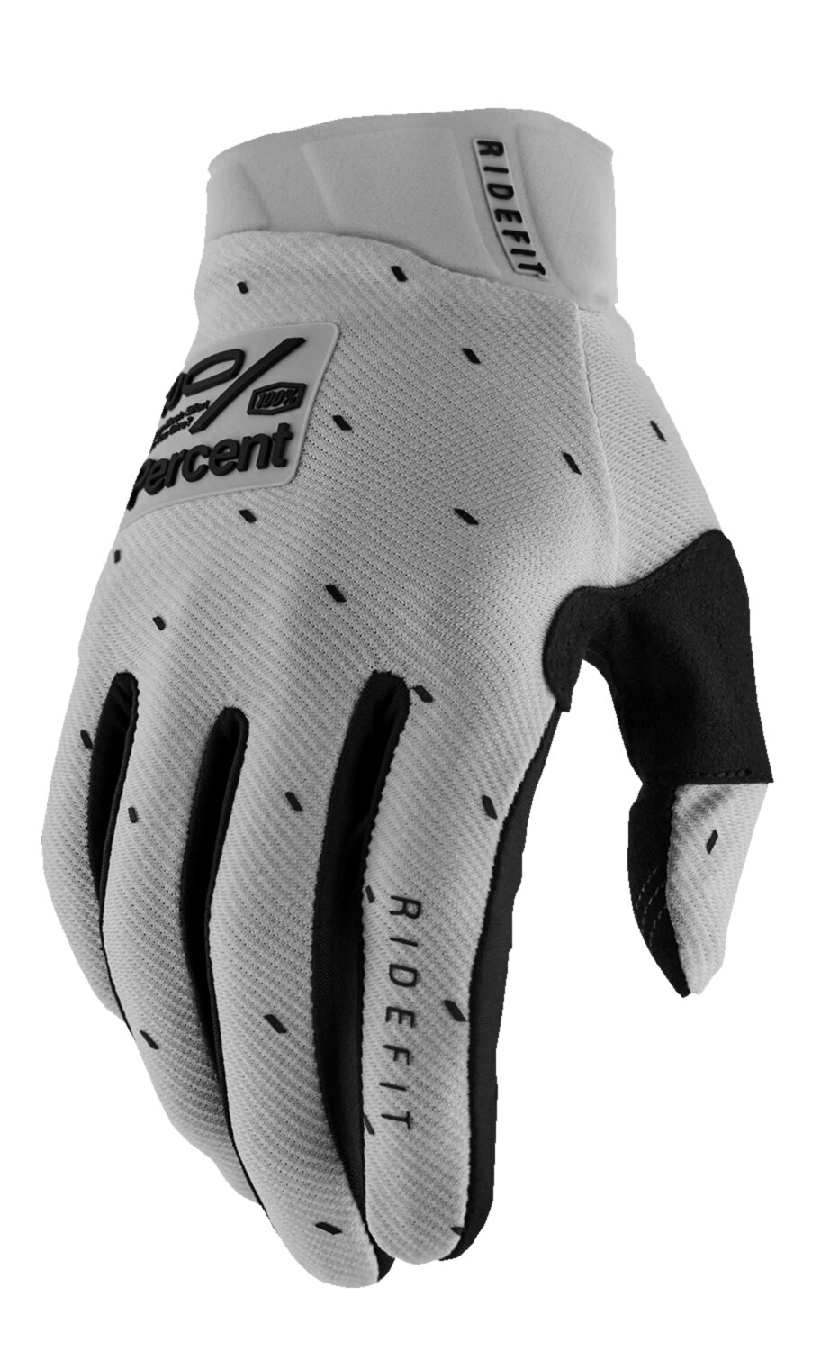 Gants 100% Ridefit SLASHER argent XL