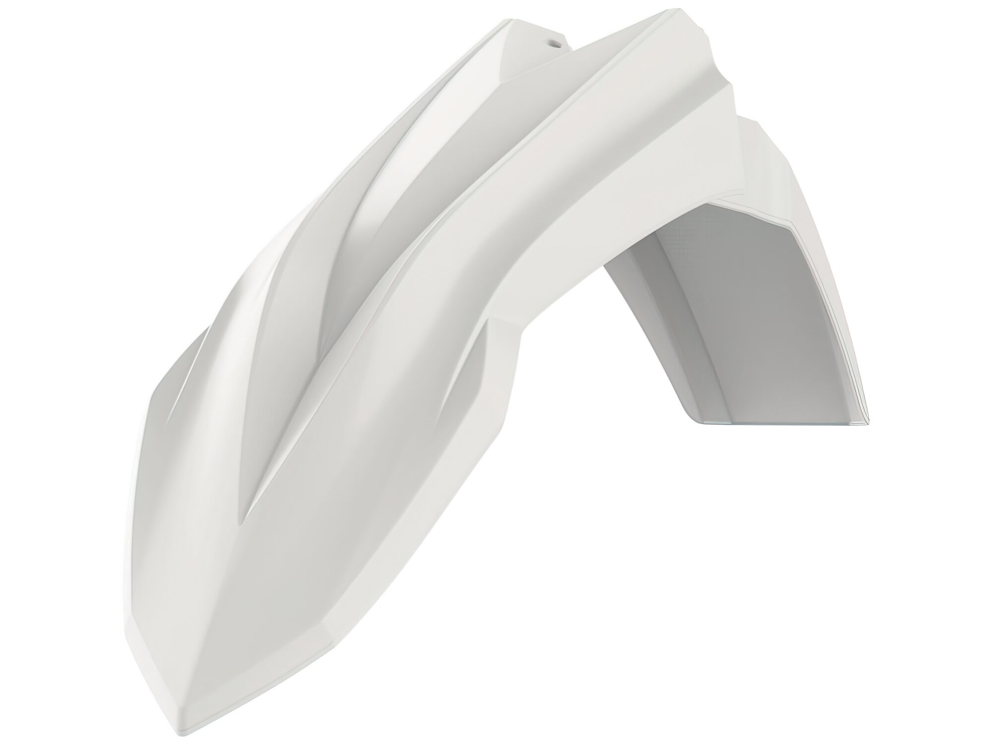 Polisport 8585200001 - Parafango Anteriore Replica Oem Realizzato In Plastica Lucida Durevole E Resistente Compatibile Con Le Moto Beta In Colore Bianco-image