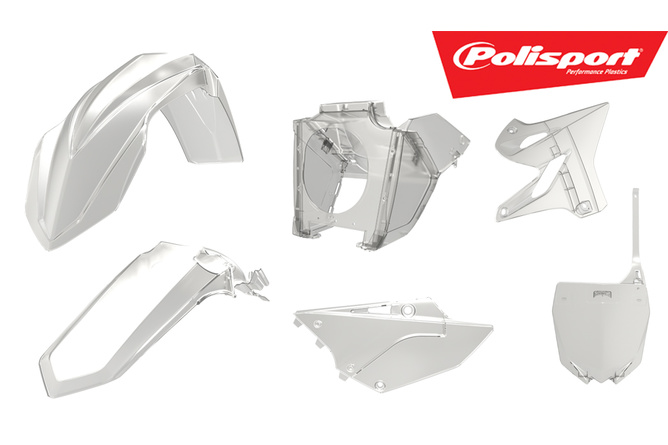 Kit plastique Polisport transparent / Restyle Yamaha