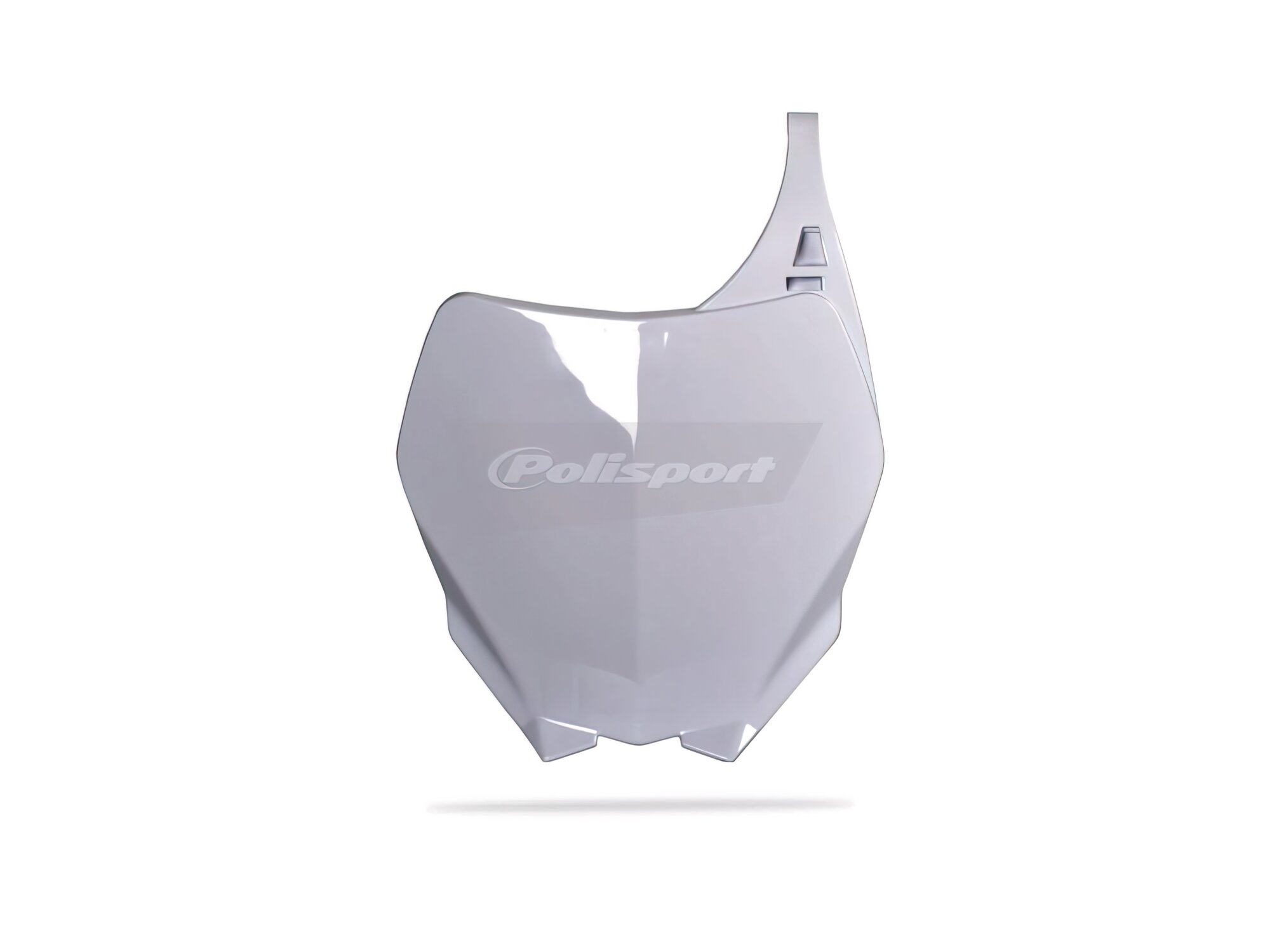Polisport 8658100001 - Tabella Portanumero Replica Oem Realizzata In Plastica Lucida Resistente E Durevole Compatibile Con Le Moto Yamaha In Colore Bianco-image