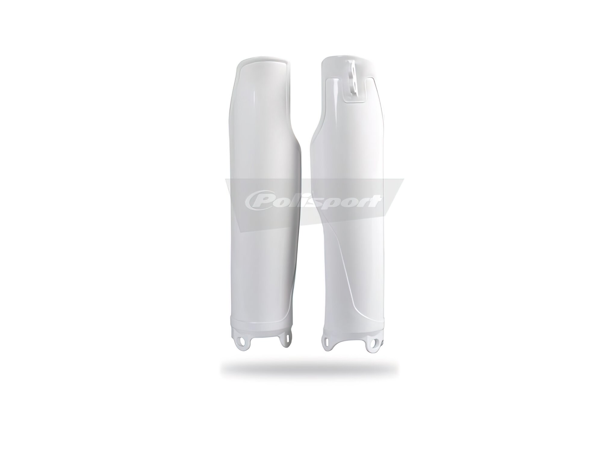 Polisport 8351800001 - Set Di Protezioni Forcella In Polipropilene Antiurto Senza Bulloneria Compatibile Con Le Moto Kawasaki In Colore Bianco-image