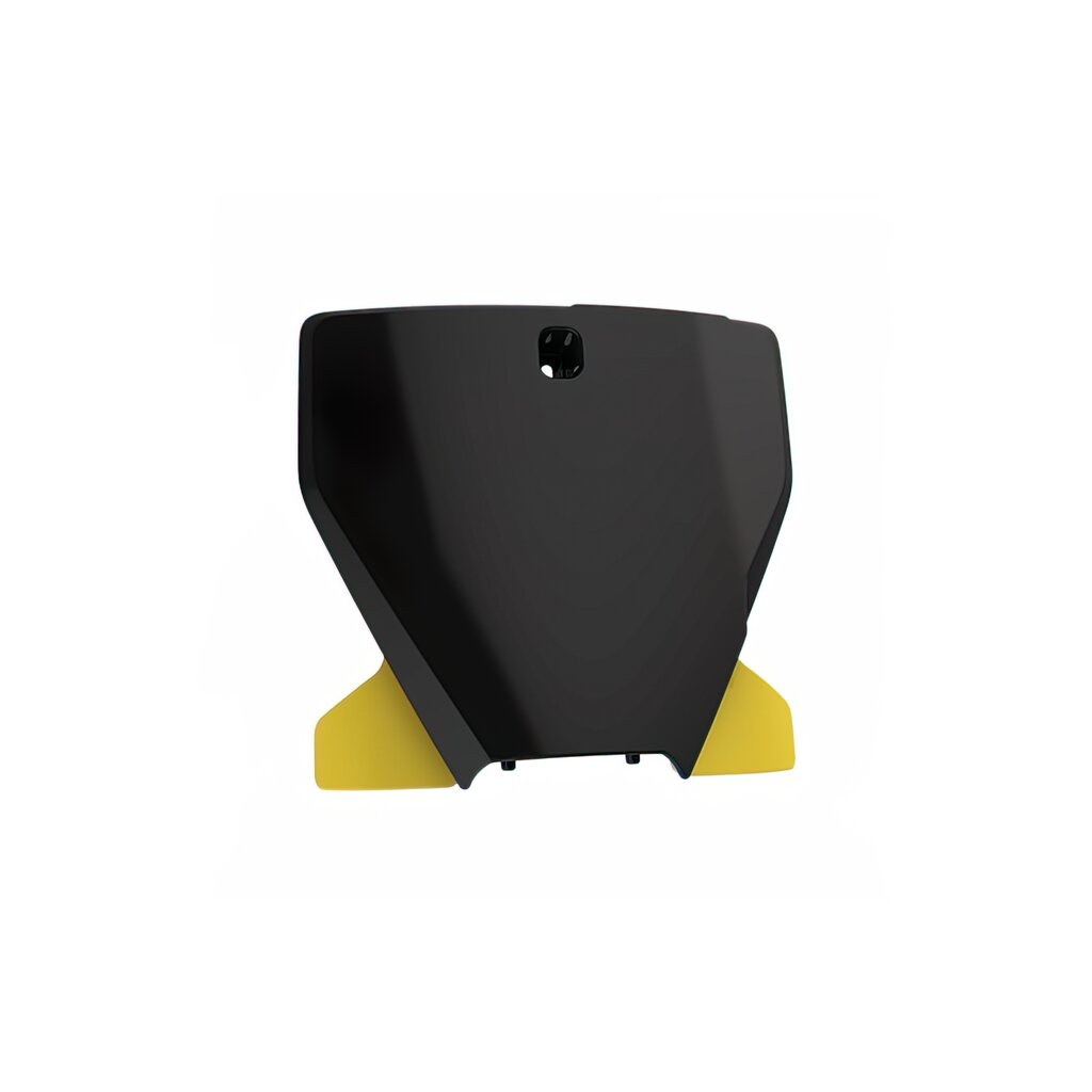 Polisport 8666500002 - Tabella Portanumero Replica Oem Realizzata In Plastica Lucida Resistente E Durevole Compatibile Con Le Moto Husqvarna In Colore Nero-image