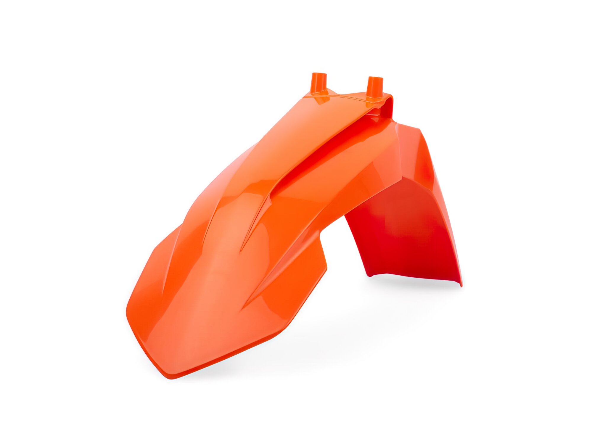 Polisport 8572200001 - Parafango Anteriore Replica Oem Realizzato In Plastica Lucida Durevole E Resistente Compatibile Con Le Moto Ktm In Colore Arancia-image