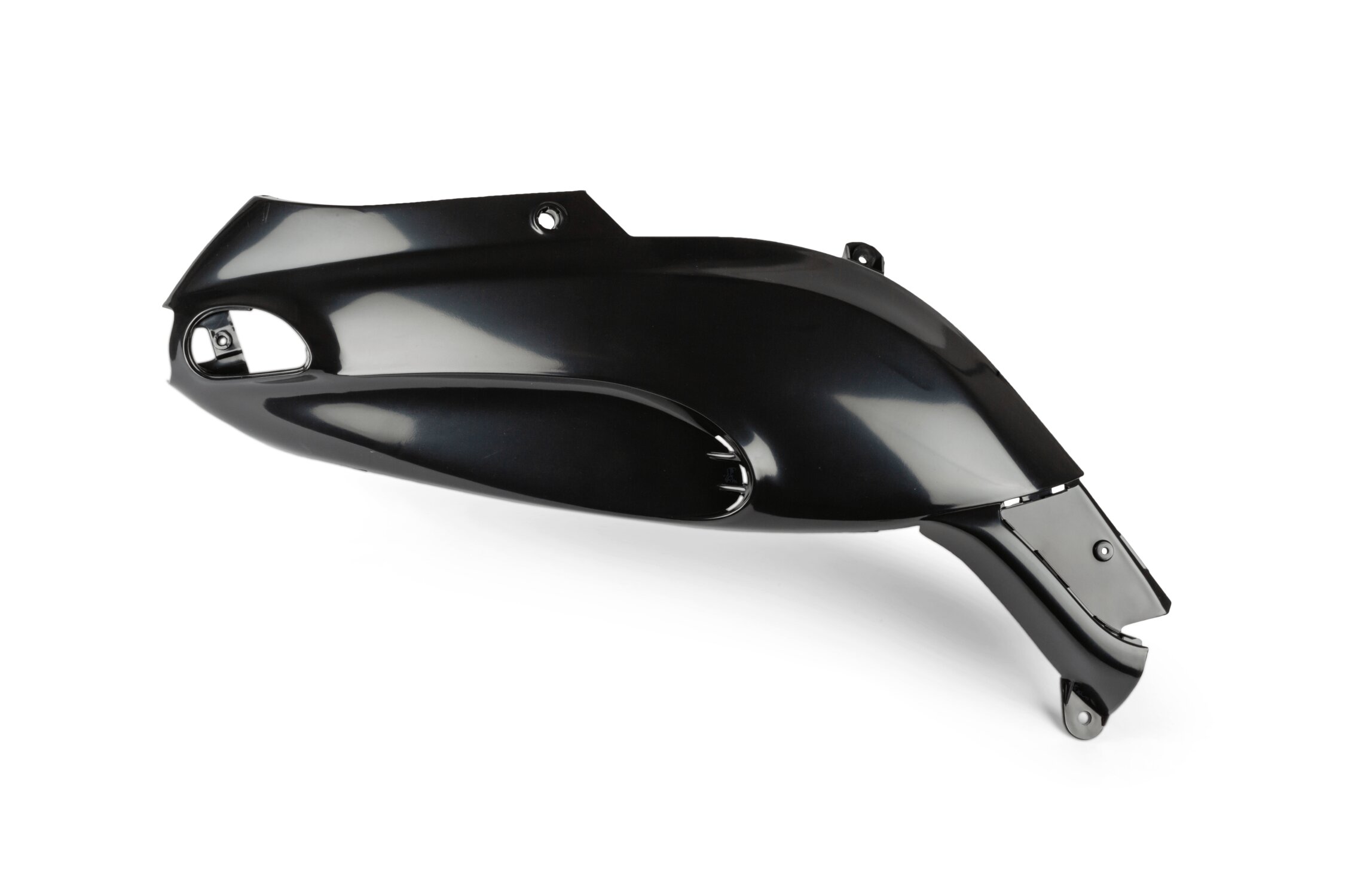 Coque arrière noire droite Piaggio Typhoon avant 2011