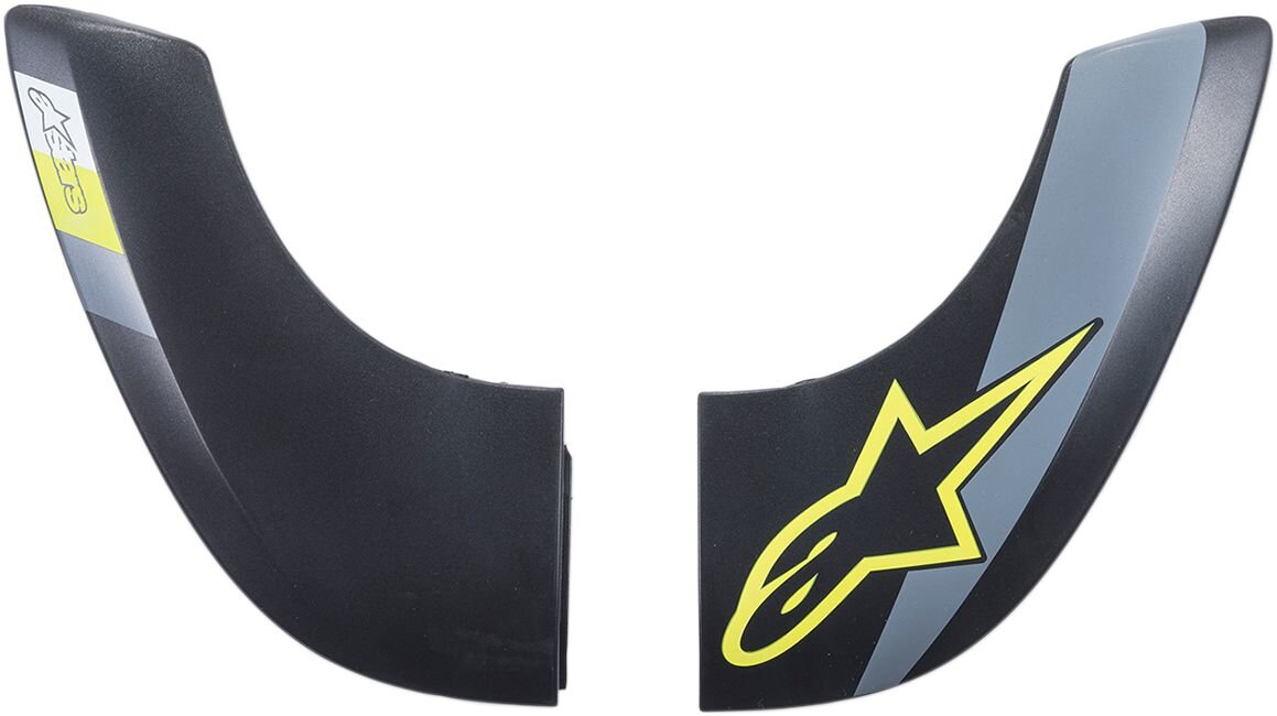 Plaques supérieures avants de rechanges pour Neck Brace Alpinestars BNS 2