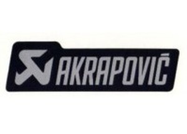 Sticker Akrapovic 120x35mm