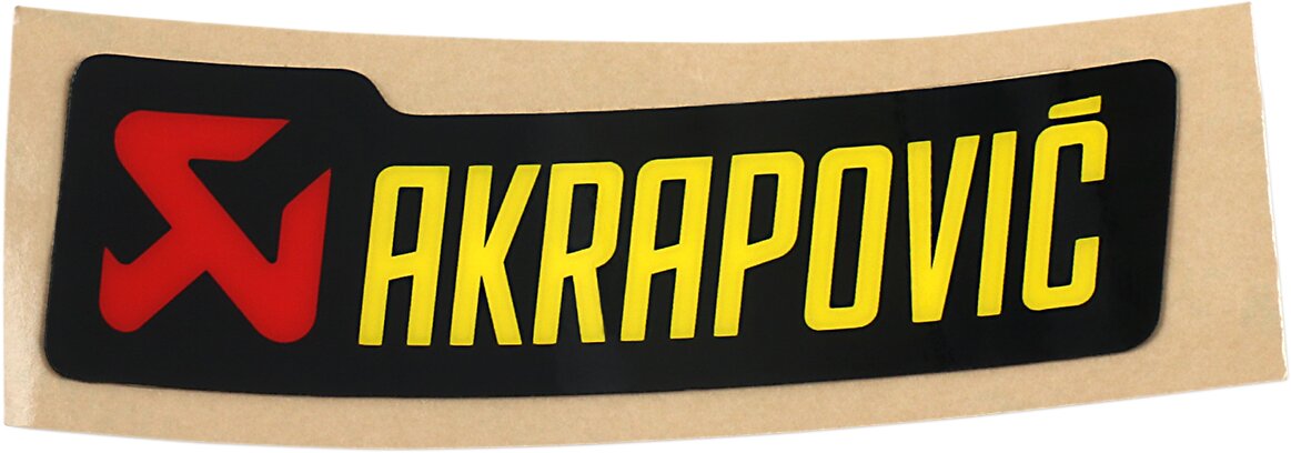 Sticker Akrapovic 90x26mm