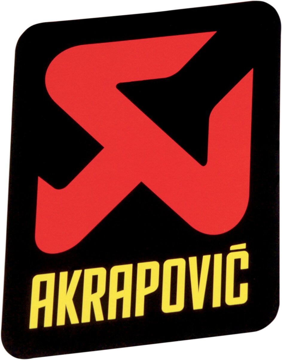 Sticker Akrapovic 90x95mm